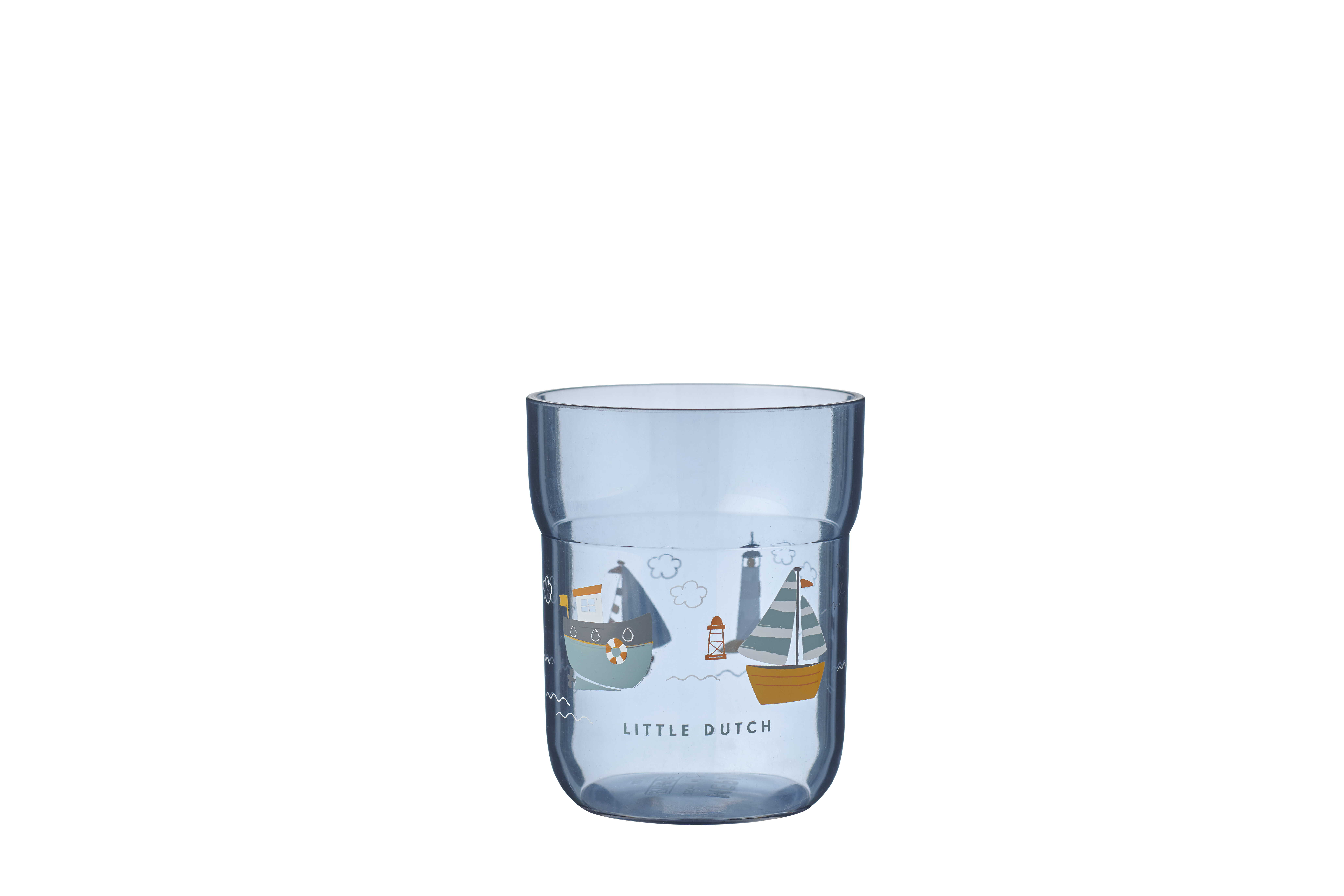 Kinder-Trinkglas Mio - Sailors Bay blau 250 ml Kinder-Trinkglas Mio - Sailors Bay blau 250 ml