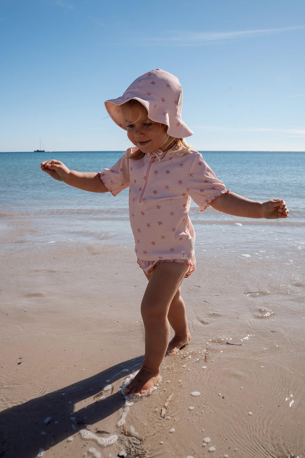 Sonnenhut - Dreamy Seashells rosa (Gr. 3-4 Jahre)