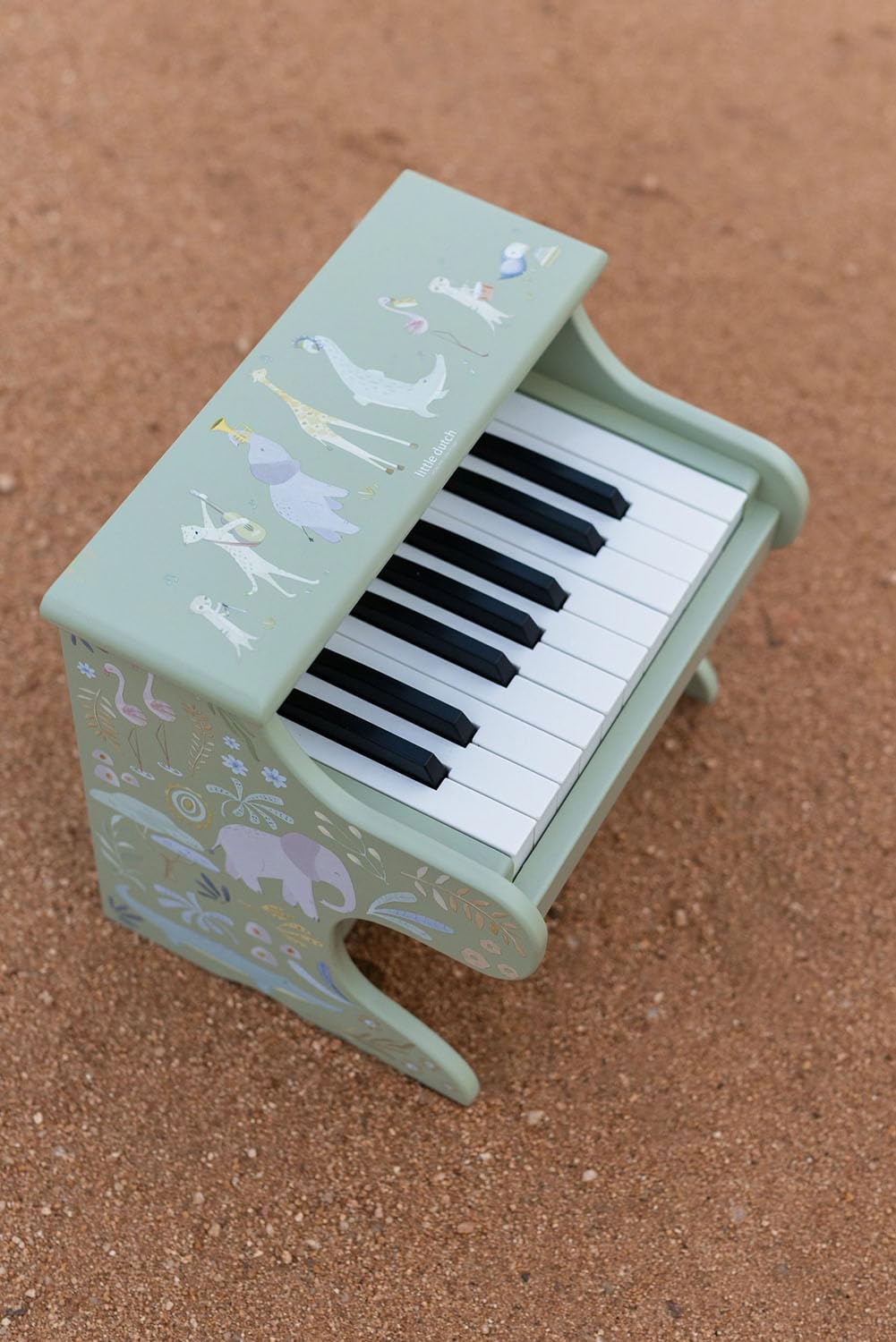 Piano / Holzklavier - Safari Friends grün