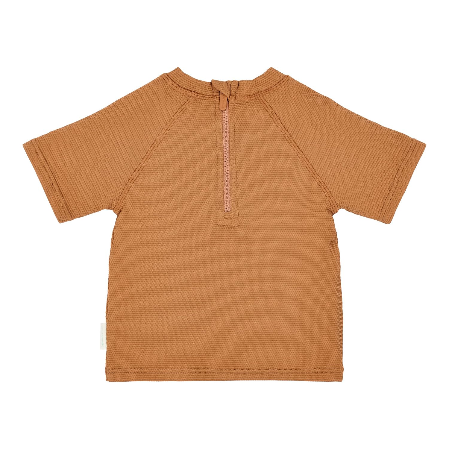 Schwimmshirt kurzarm Wal - Sunny Brown braun (Gr. 98/104)
