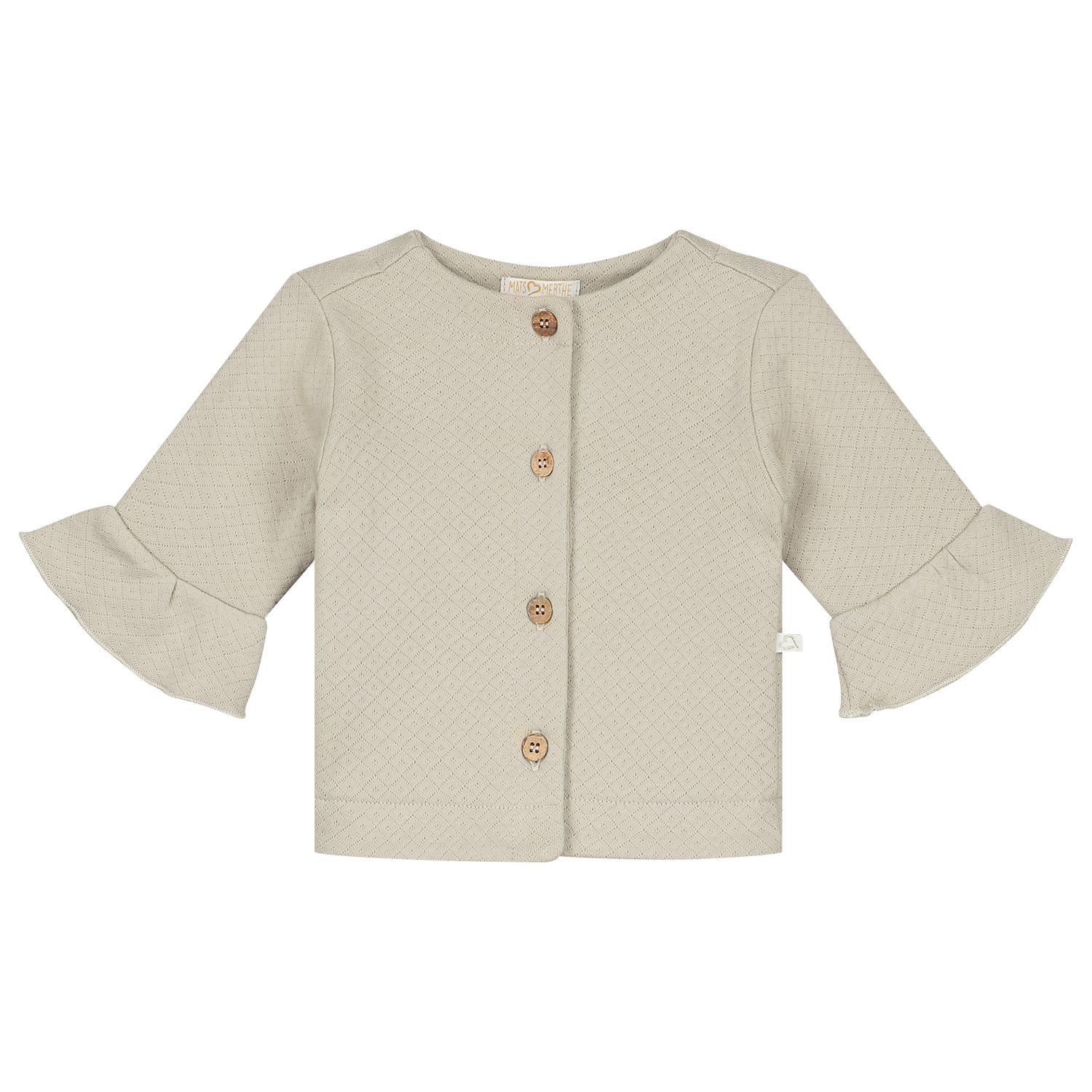 Strickjacke Noor sand (Gr. 74/80)