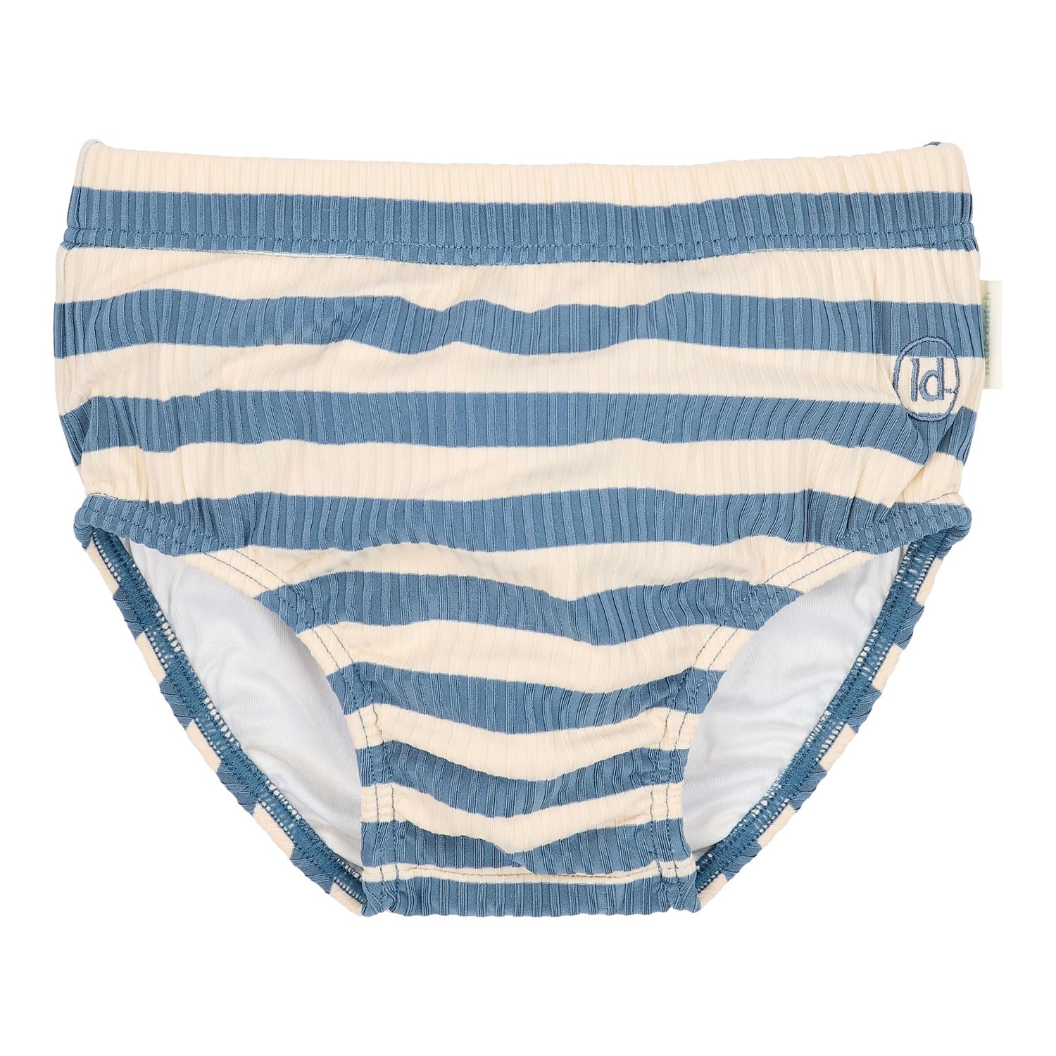 Badehose / Schwimmwindel - Ocean Blue Stripes blau / weiß (Gr. 86/92)