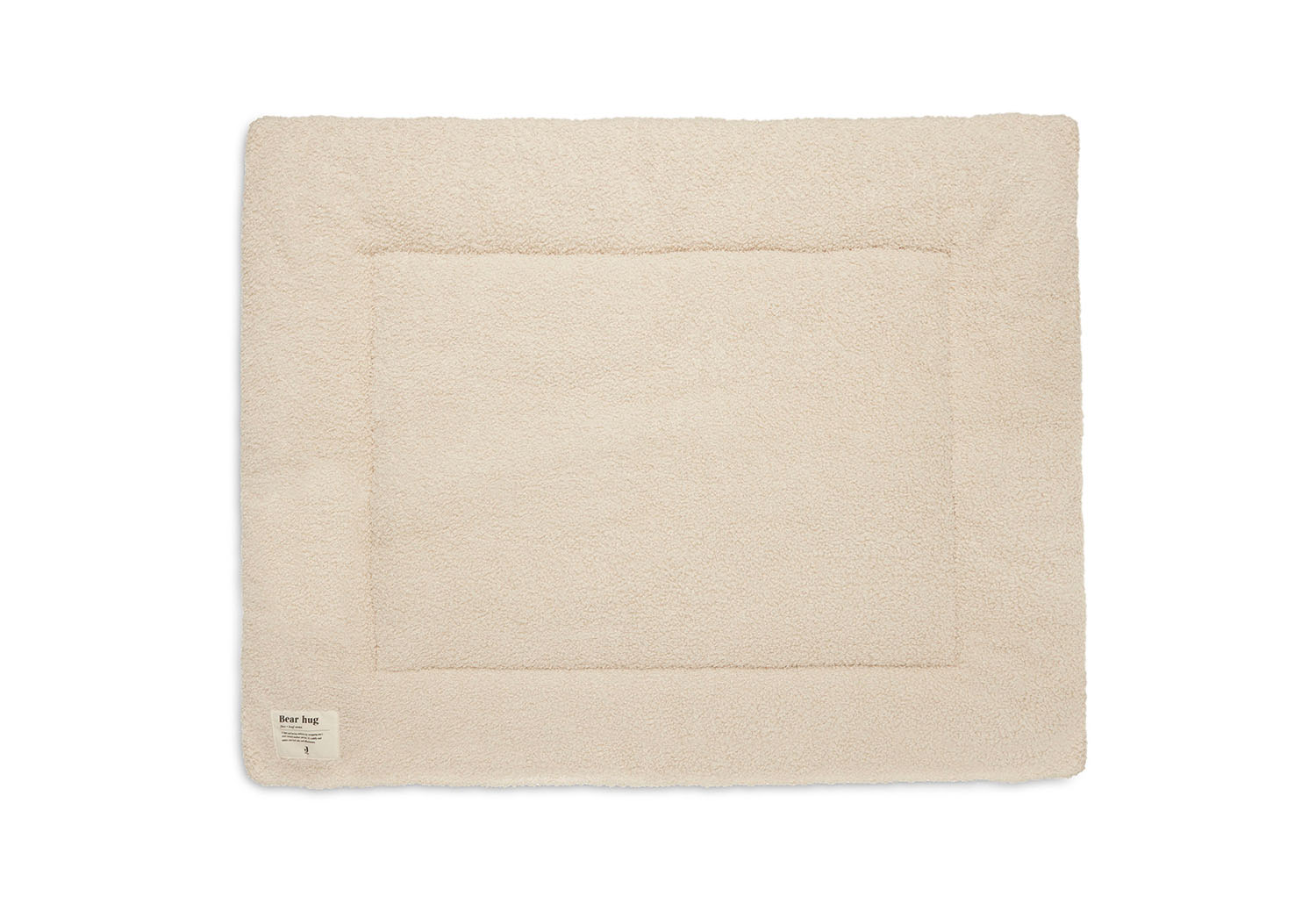 Laufgittereinlage Krabbeldecke Boucle ivory (80x100 cm)