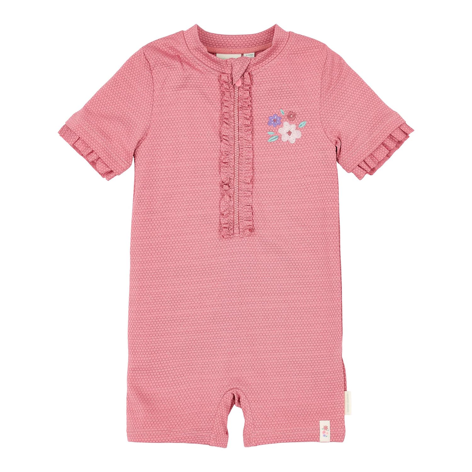 Schwimmanzug mit Rüschen und Glitzer - Dreamy Pink Sparkle rosa (Gr. 74/80)