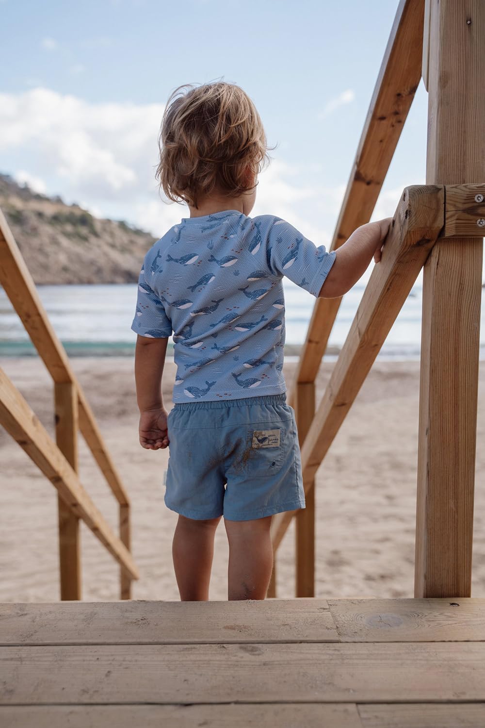 Badehose / Badeshorts - Ocean Blue blau (Gr. 62/68)