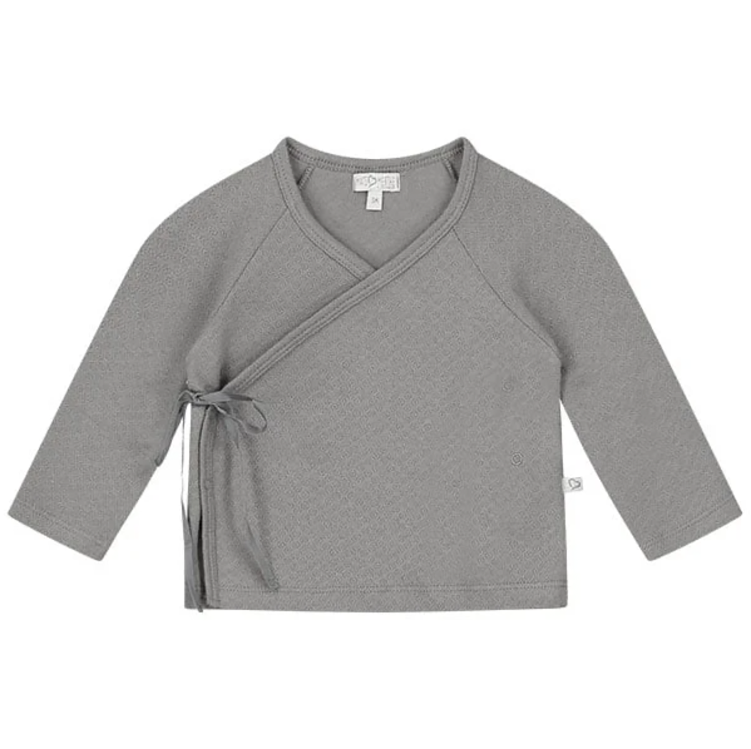 Long Sleeve Shirt / Langarmshirt / Wickelshirt grau (Gr. 62/68) Long Sleeve Shirt / Langarmshirt / Wickelshirt grau (Gr. 62/68)