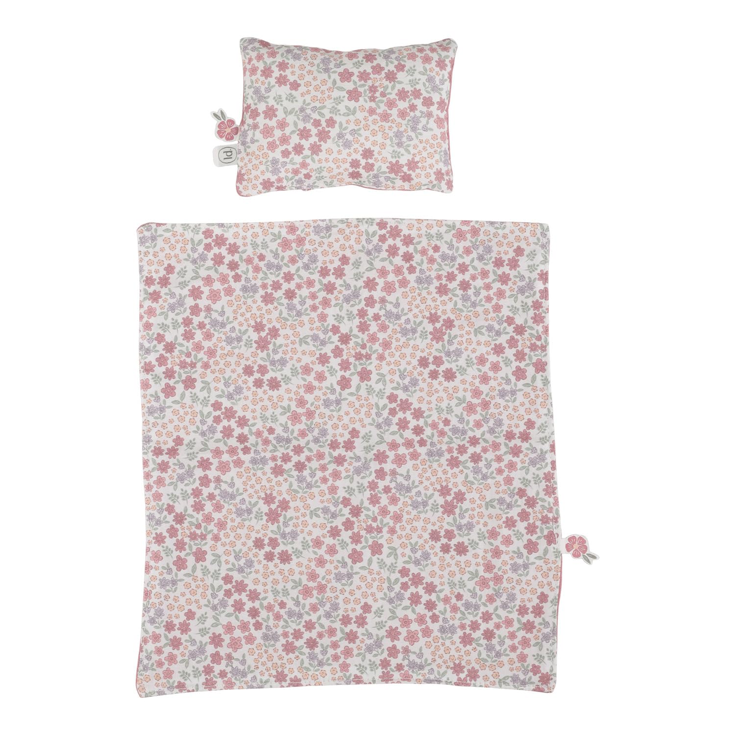 Puppen-Reisebett - Essentials rosa