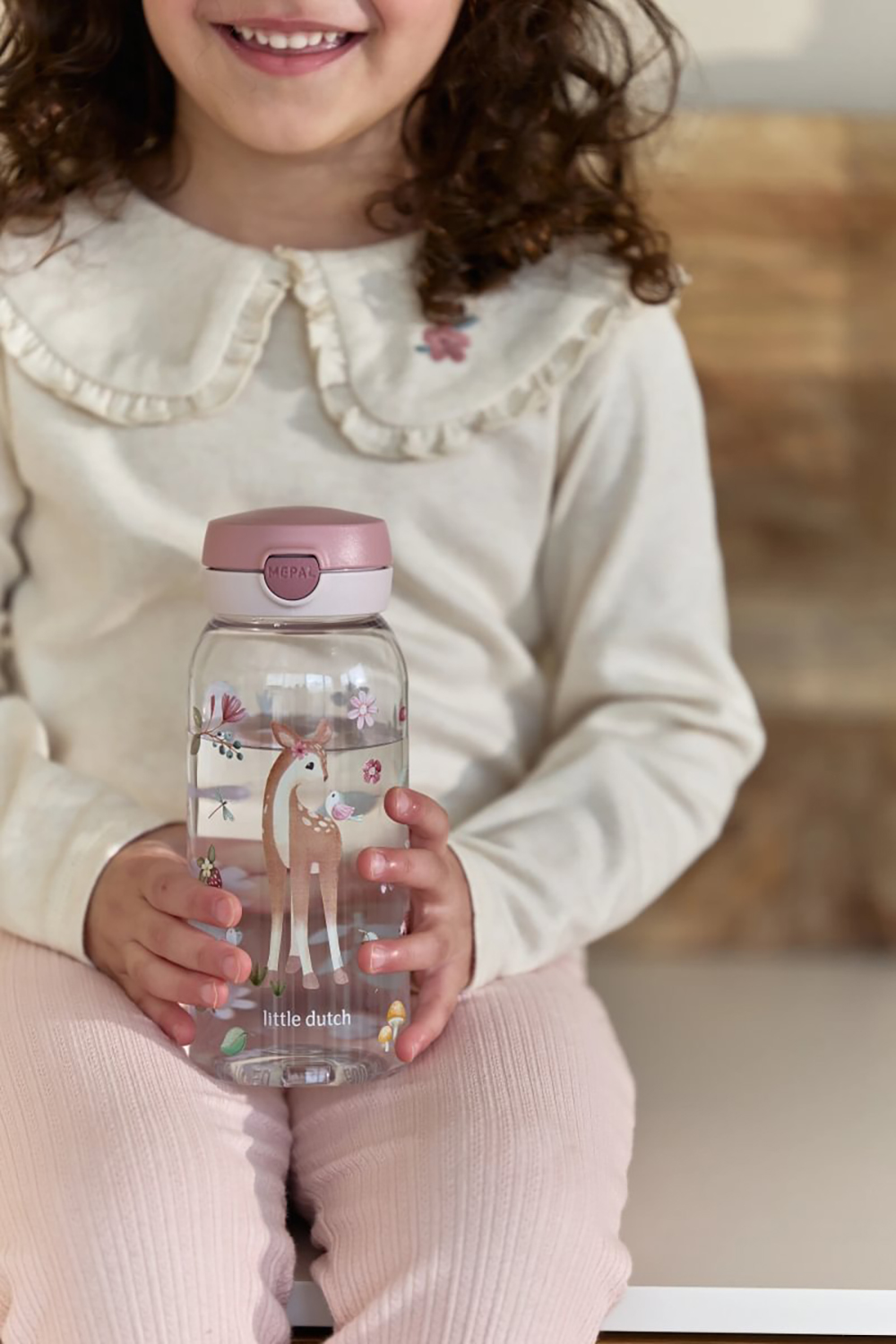 Trinkflasche mit Klappdeckel Campus - Fairy Garden 600 ml
