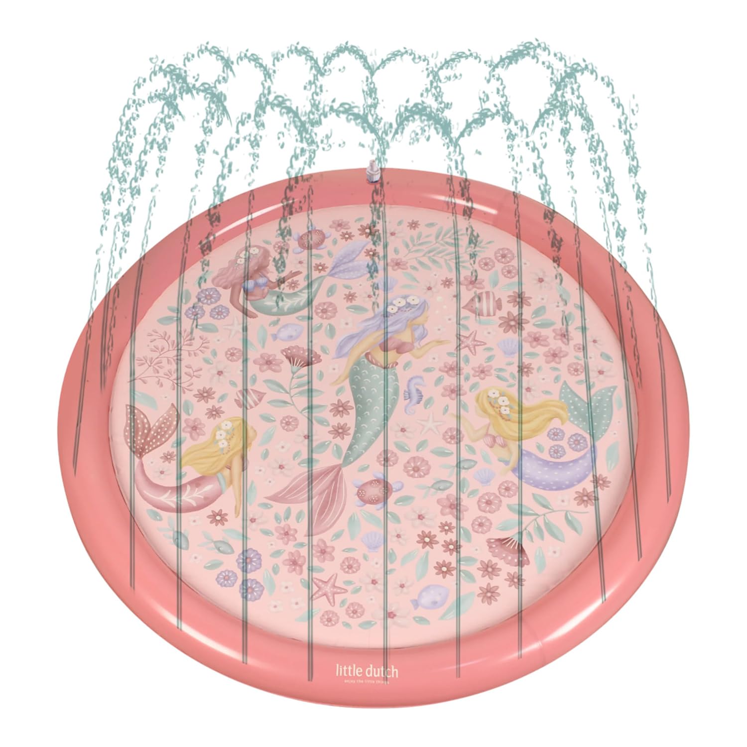 Wasserspielmatte - Dreamy Mermaid rosa