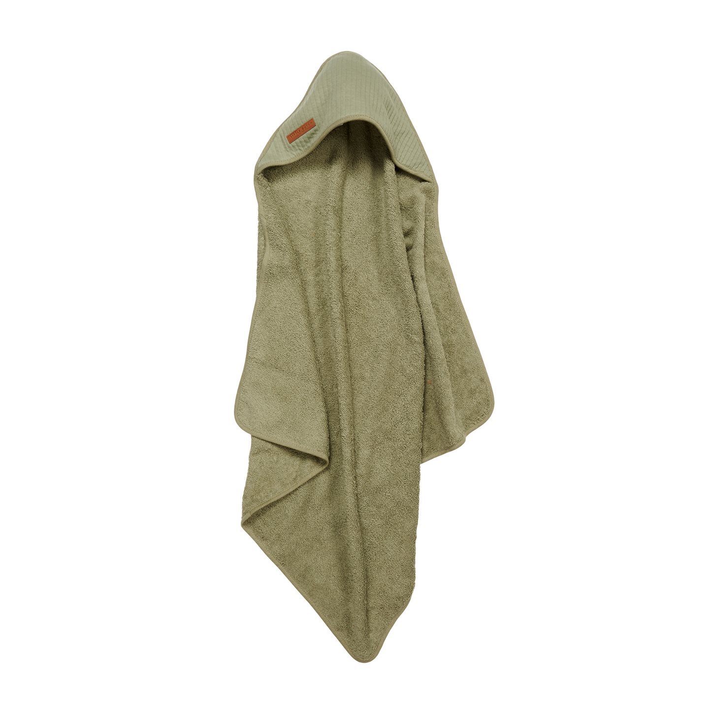 Kapuzenhandtuch Frottee Pure olive (75x75 cm)