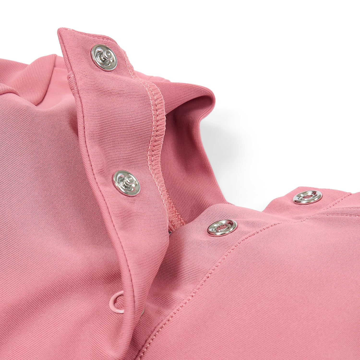 Badeanzug mit Rüschen langarm - Dreamy Pink rosa (Gr. 74/80)