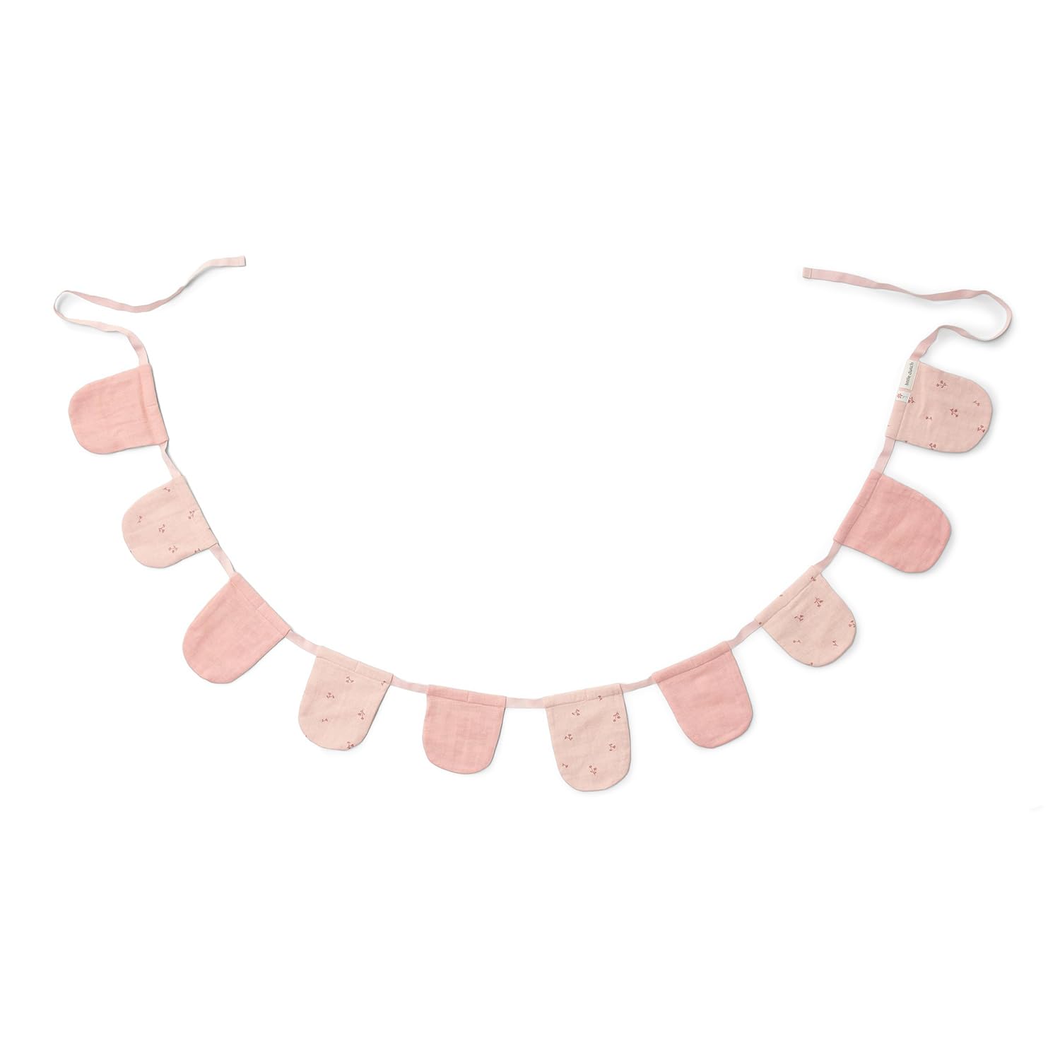 Wimpelkette Musselin Pure Blossom - Essentials rosa