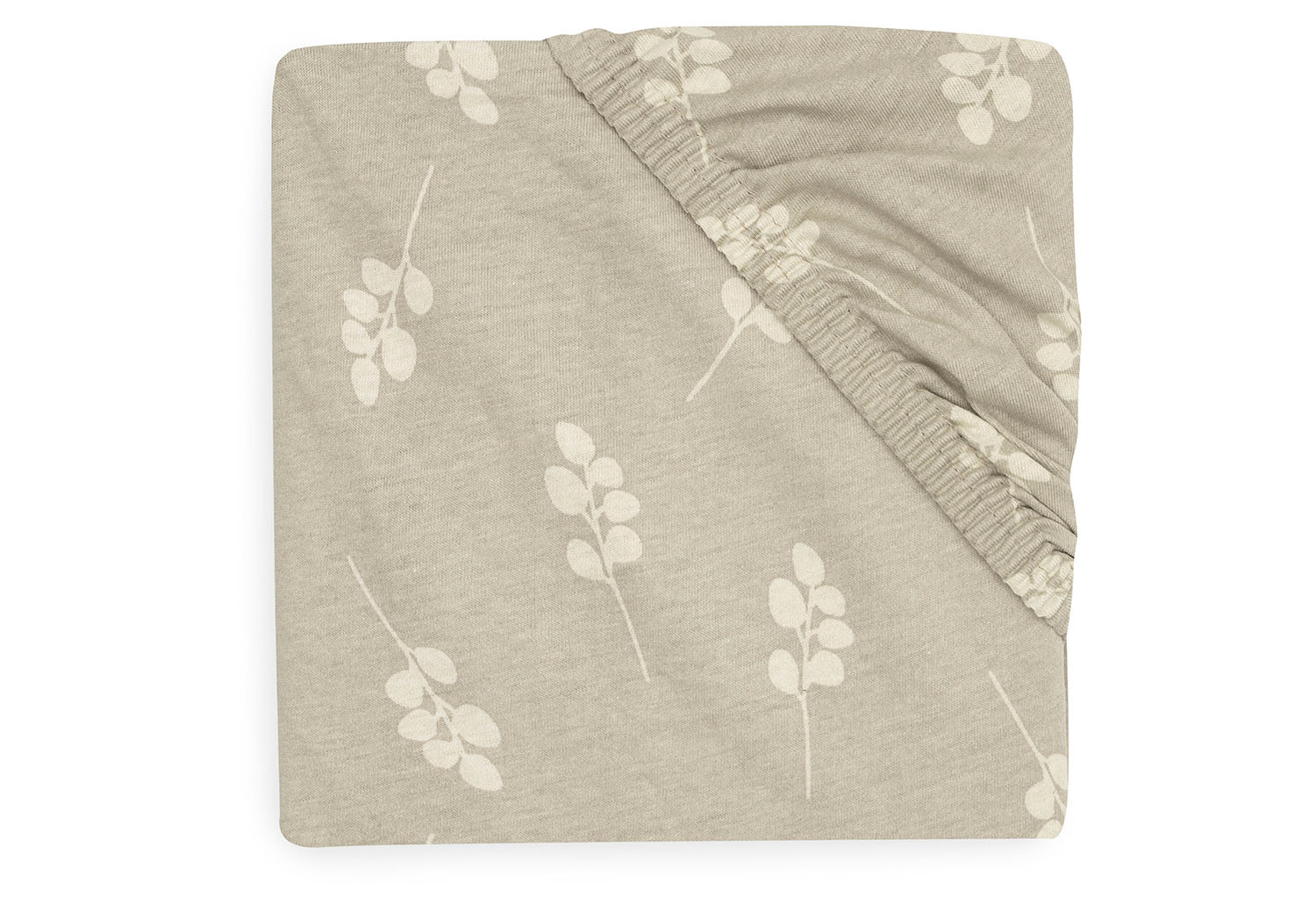 Spannbetttuch für Babybett - Twig olive (60x120 cm) Spannbetttuch für Babybett - Twig olive (60x120 cm)