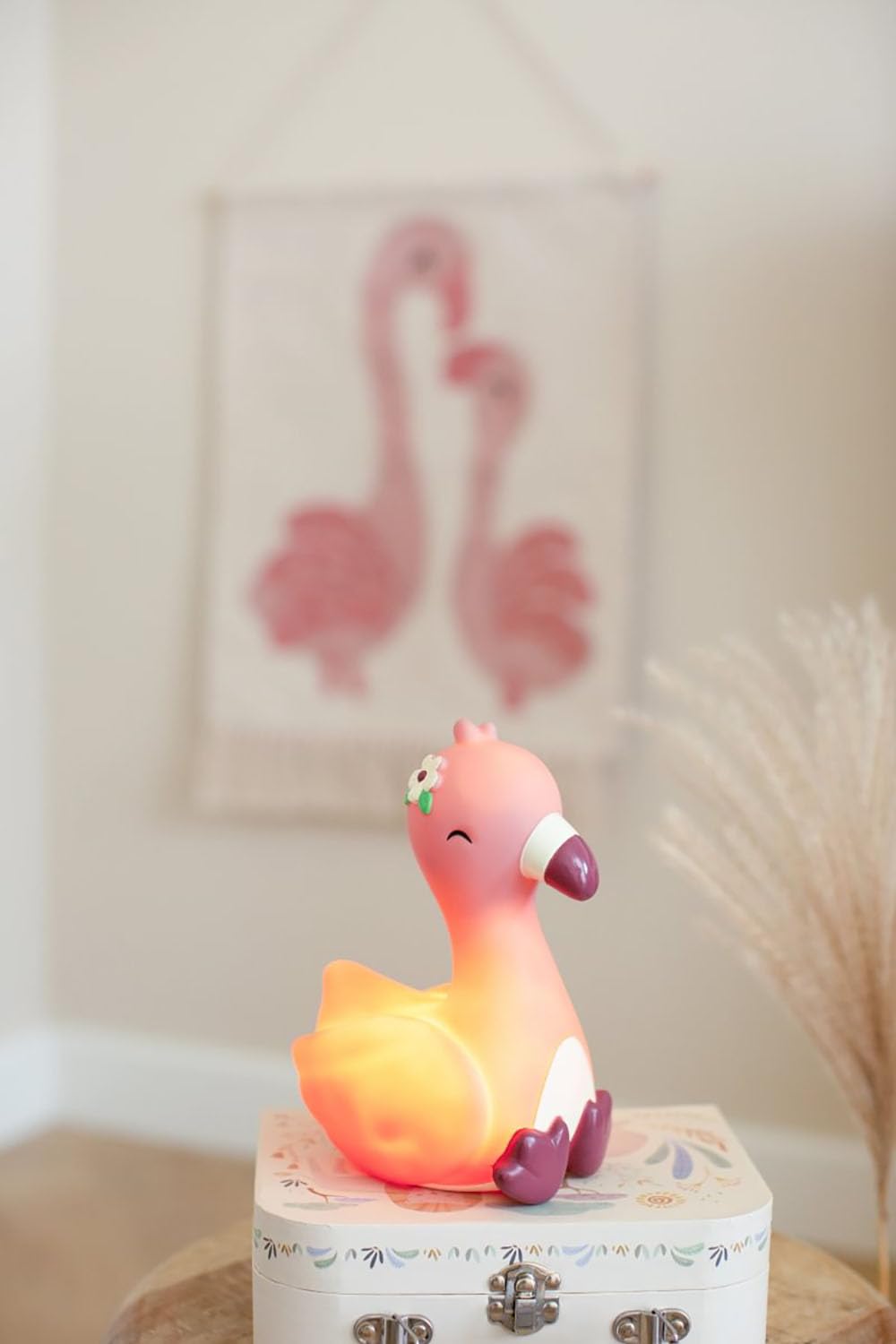 Nachtlicht Flamingo - Safari Friends rosa