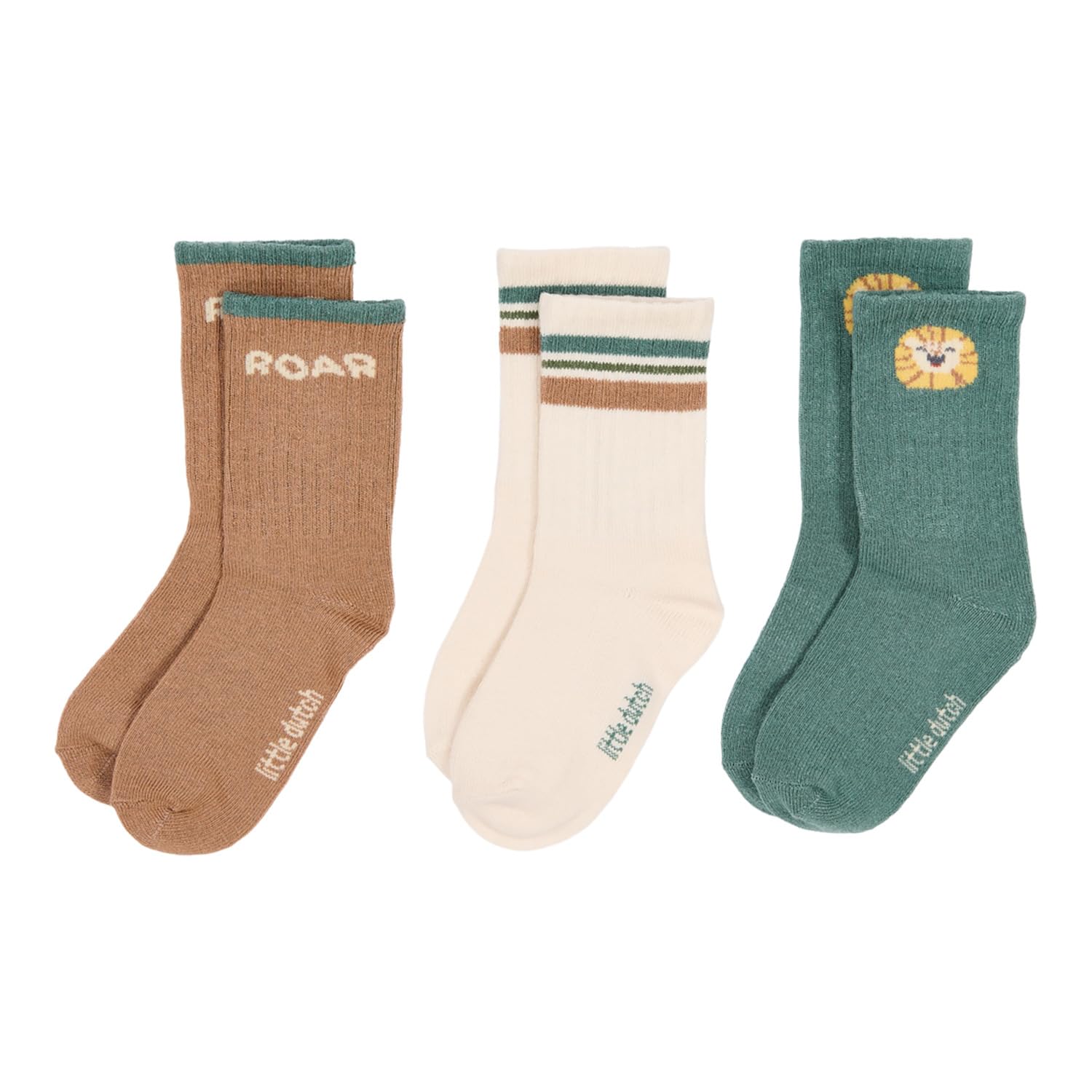 Babysocken 3er Set - Safari Friends (Gr. 17-19)