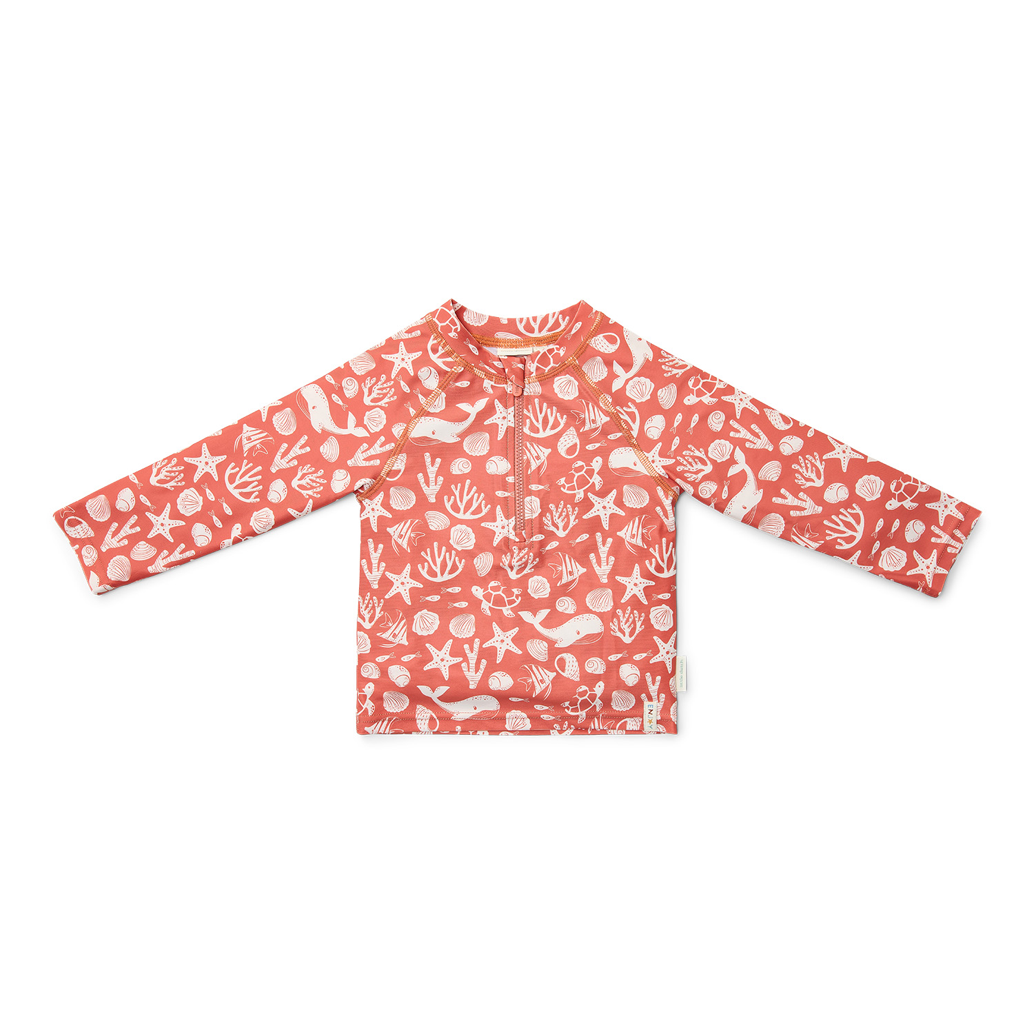 Schwimmshirt langarm - Sea Coral Red (Gr. 62/68) Schwimmshirt langarm - Sea Coral Red (Gr. 62/68)