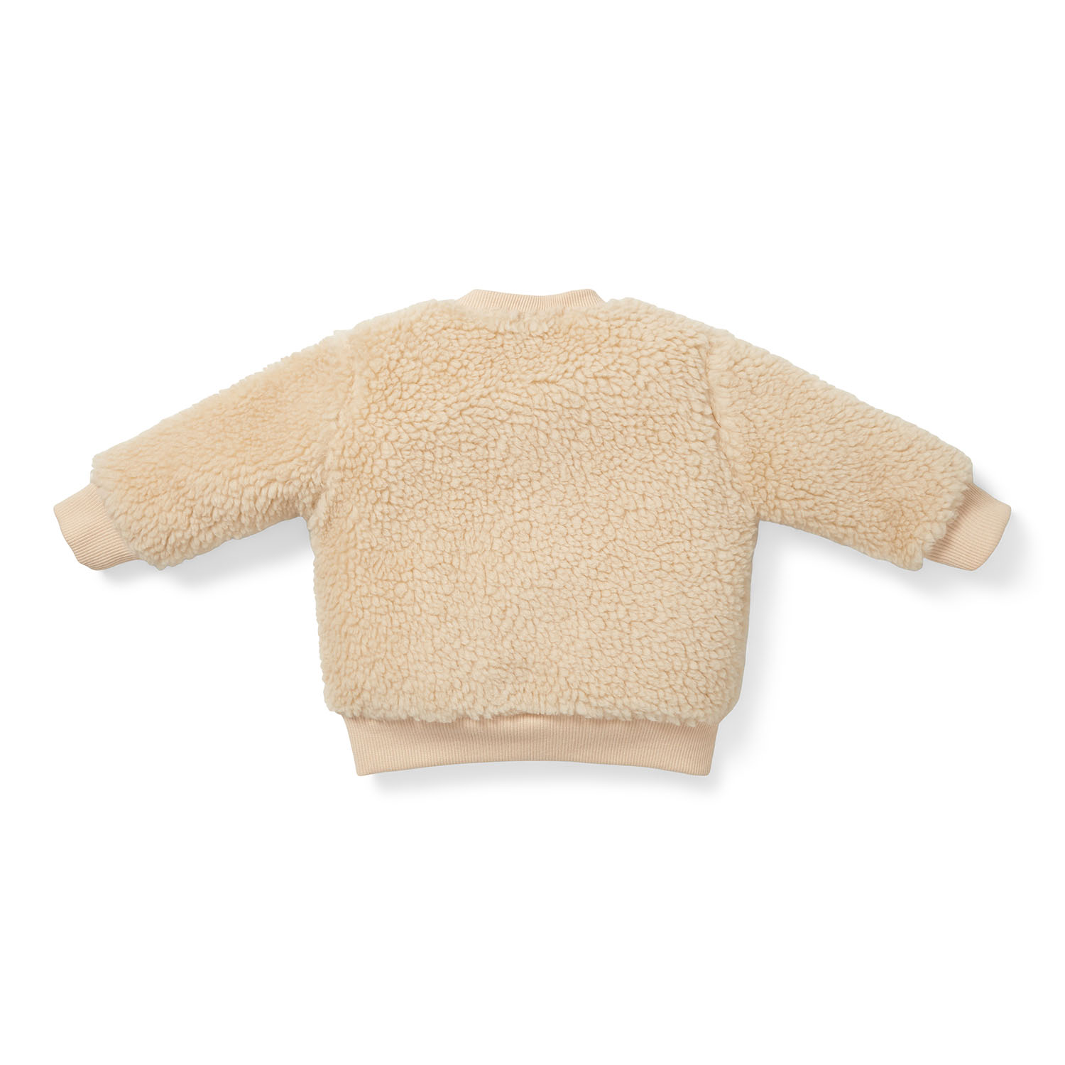 Long Sleeve Shirt / Pullover Bunny Teddyfell Winter beige (Gr. 74)