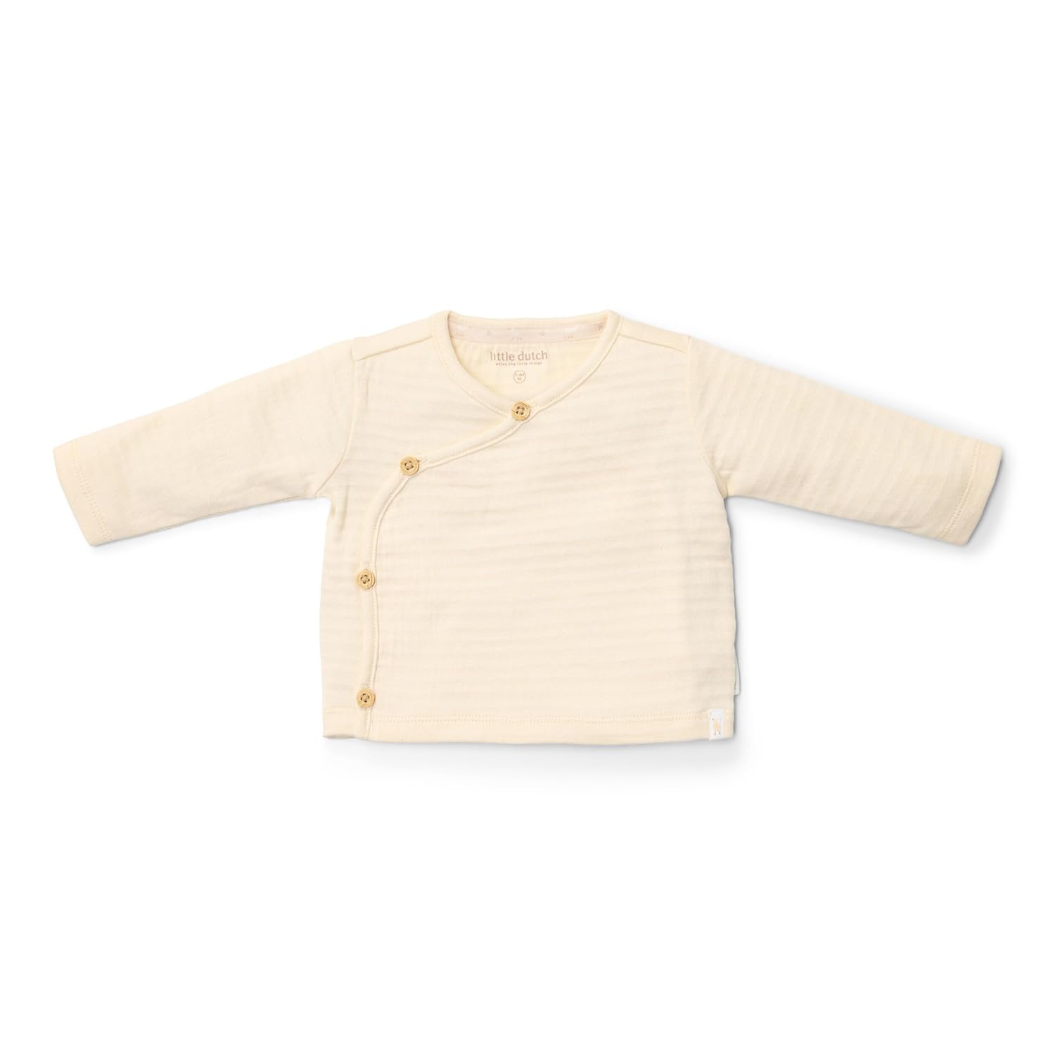 Long Sleeve Shirt / Langarmshirt / Wickelshirt - Newborn Naturals creme (Gr. 44)