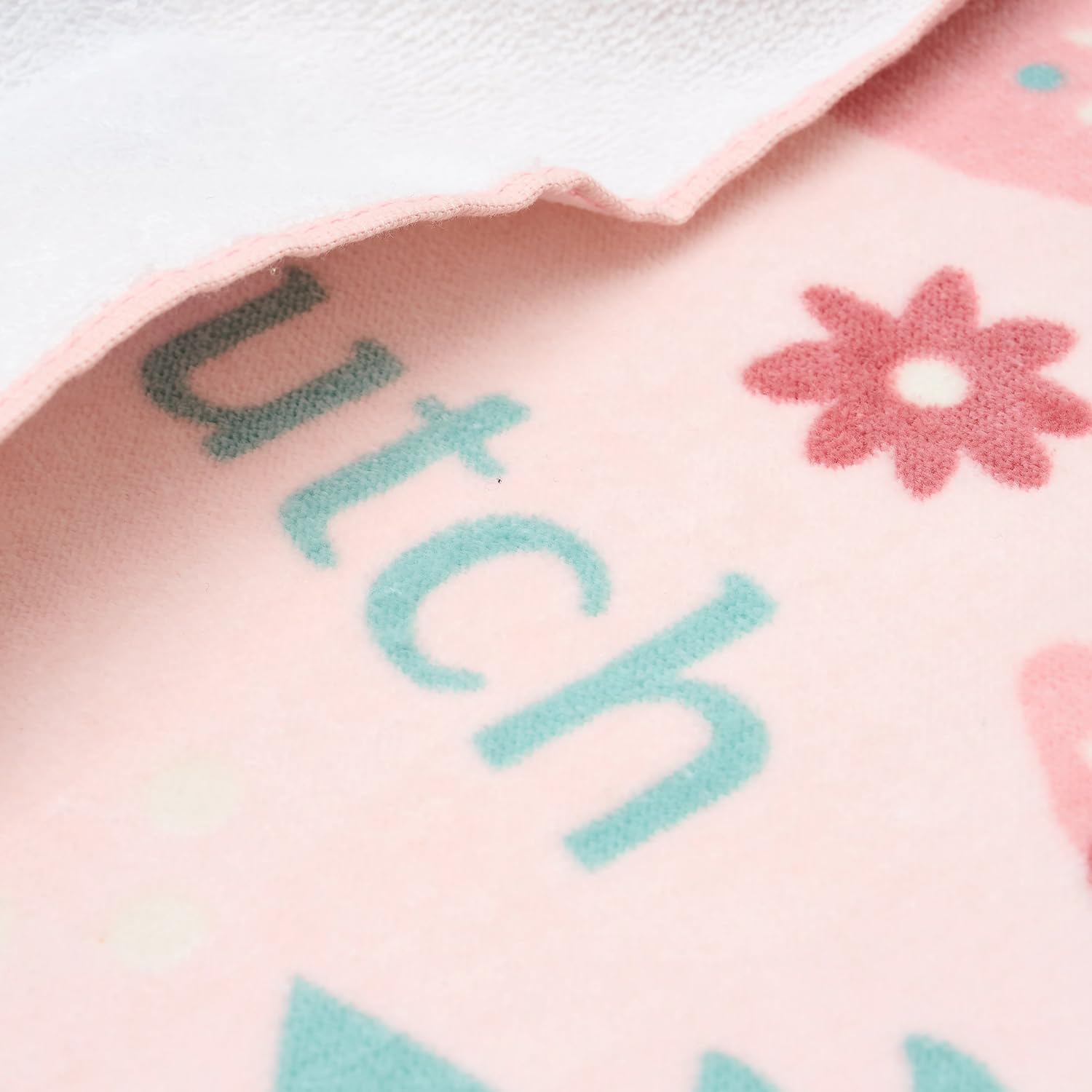 Handtuch / Strandhandtuch - Dreamy Mermaid rosa (60x120 cm)