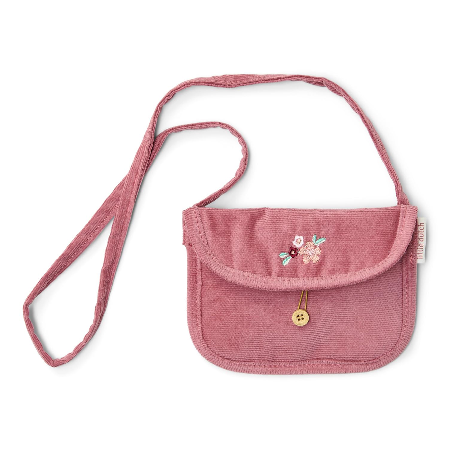 Kindertasche / Umhängetasche Cord Rouge - Fairy Garden altrosa