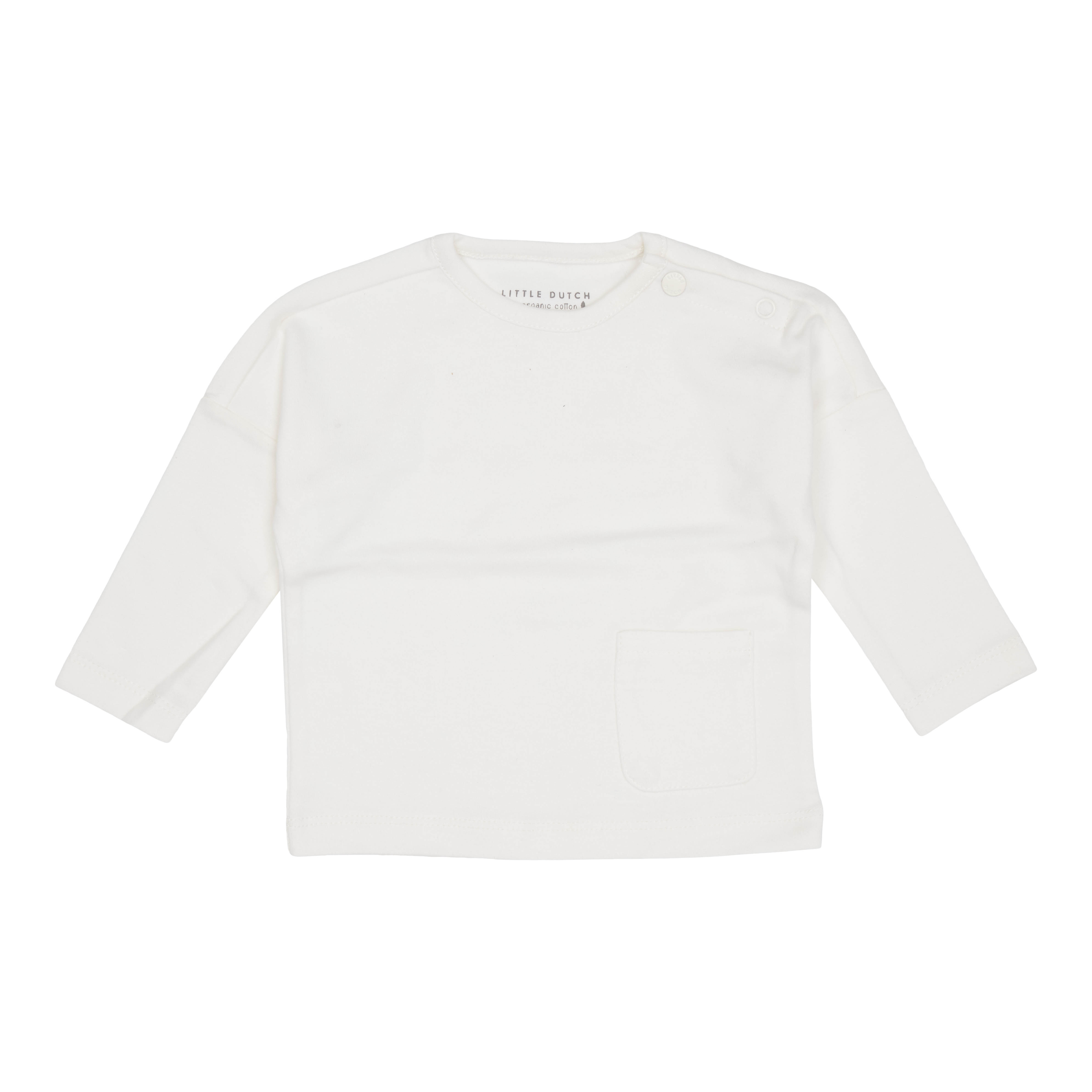 Long Sleeve Shirt / Langarmshirt soft weiß (Gr. 86)