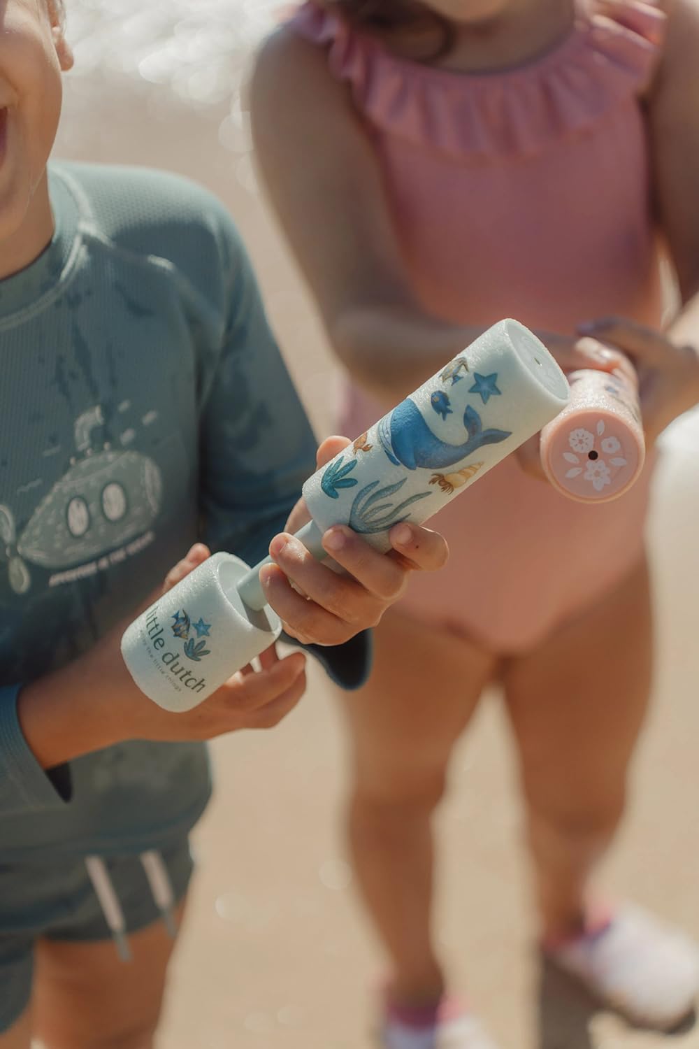 Wasserspritzpistole Schaumstoff - Ocean World blau