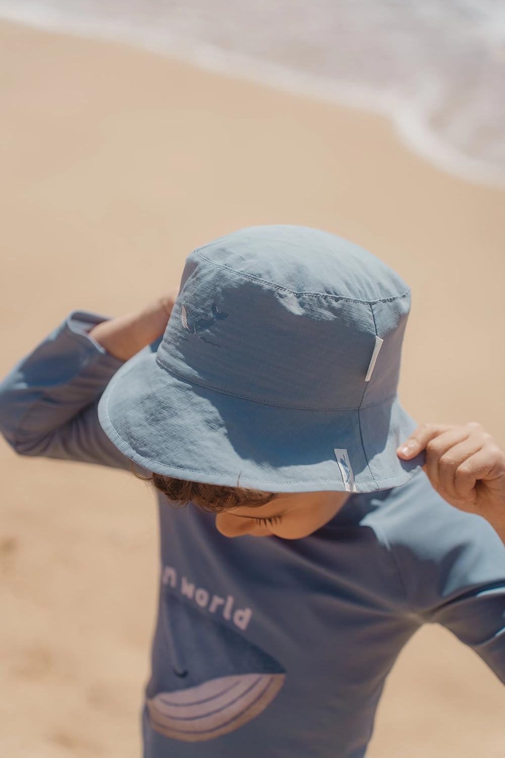 Sonnenhut wendbar - Ocean Splash (Gr. 0-12 Monate)