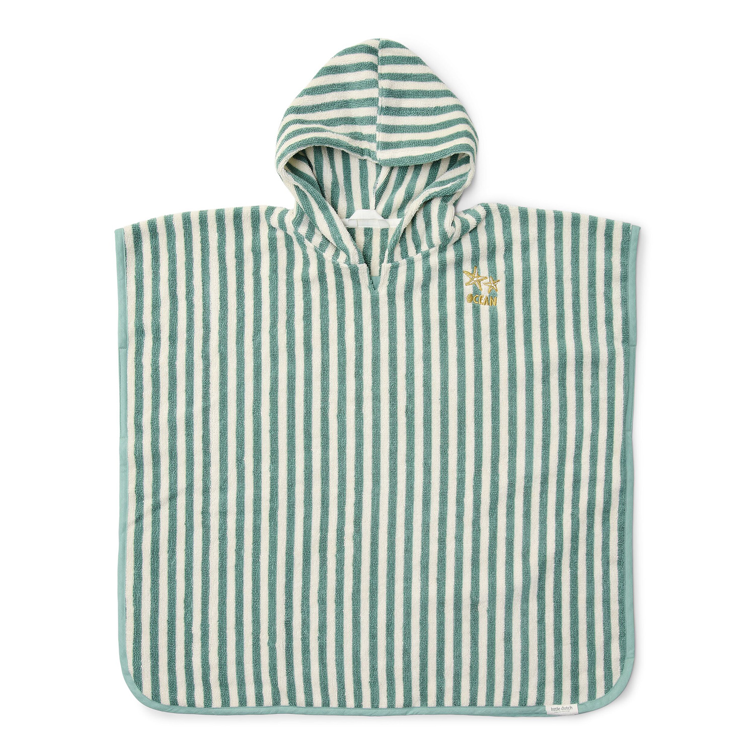 Badeponcho / Strandponcho - Seashells Surf Blue