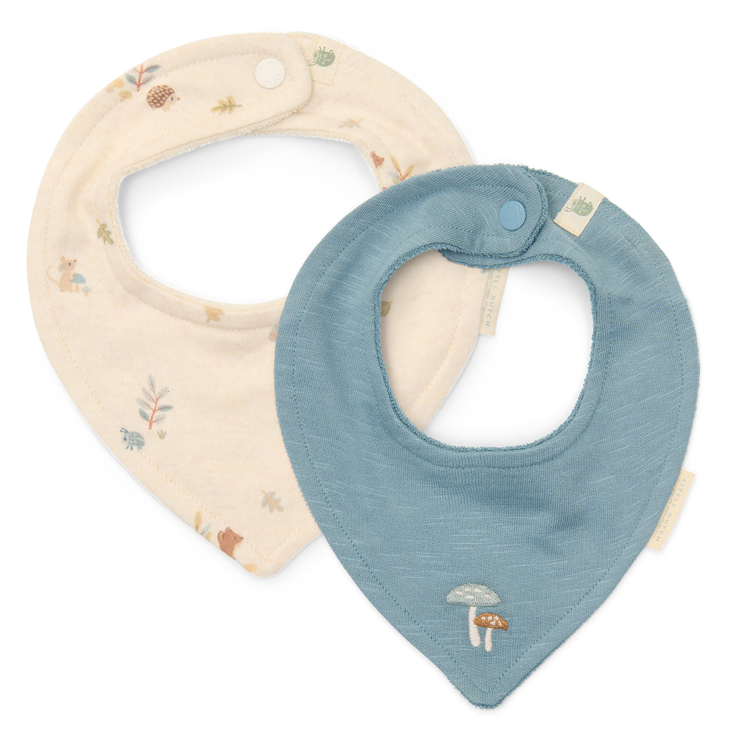 Bandana Lätzchen Halstuch 2er Set - Forest Friends
