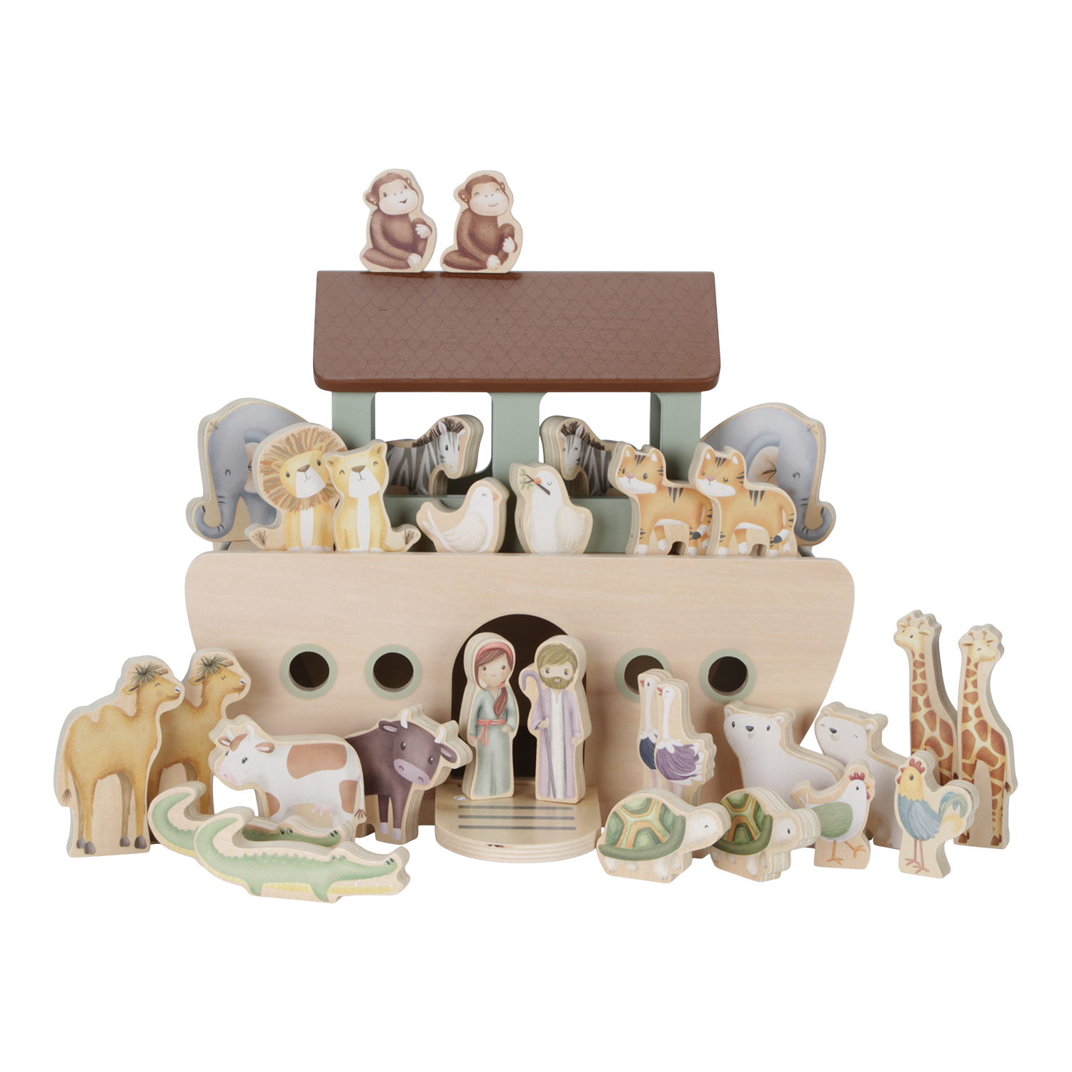 Holz Spielset Arche Noah (FSC)  Holz Spielset Arche Noah (FSC)