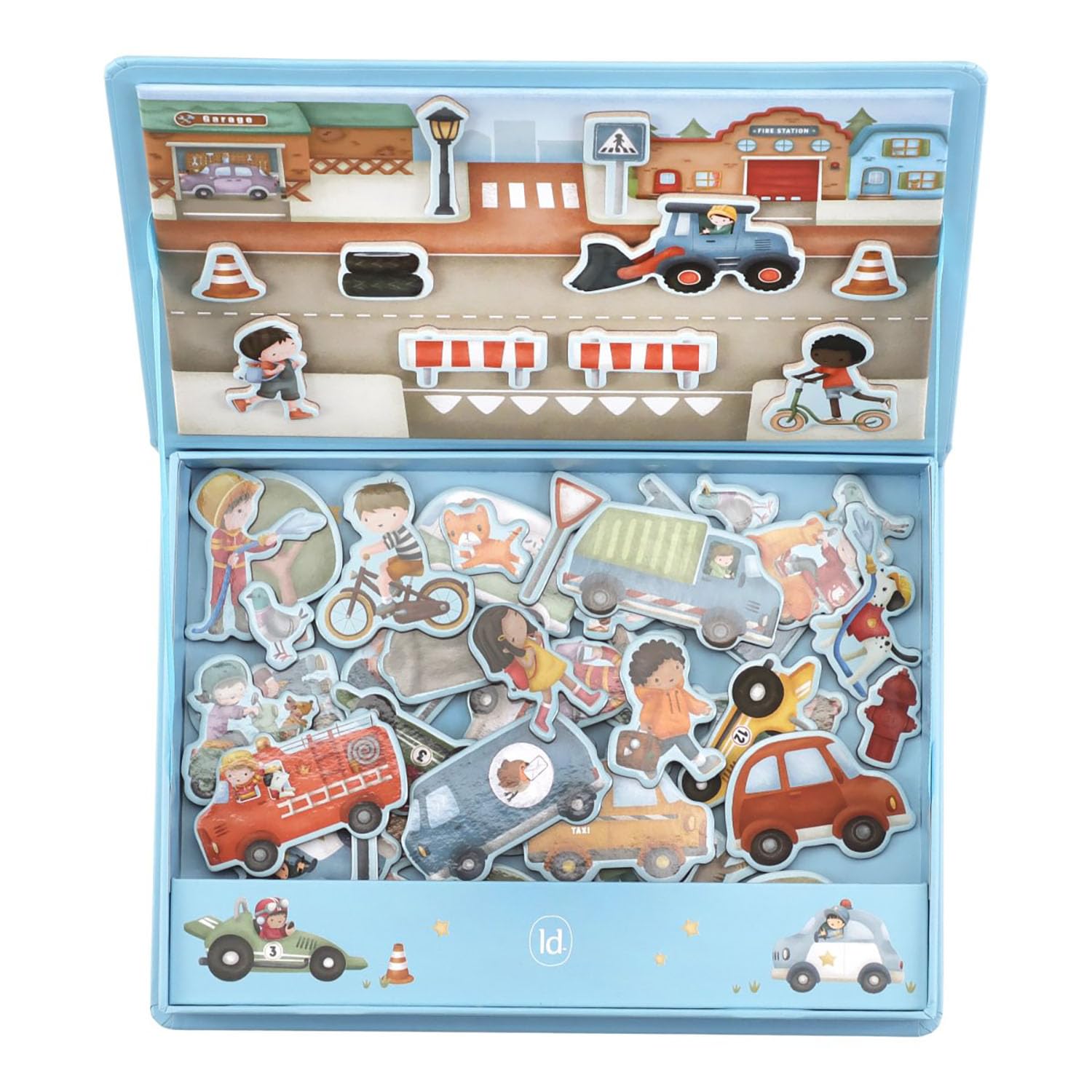 Magnet Spielbox Jim's Vehicles - Jim & Friends