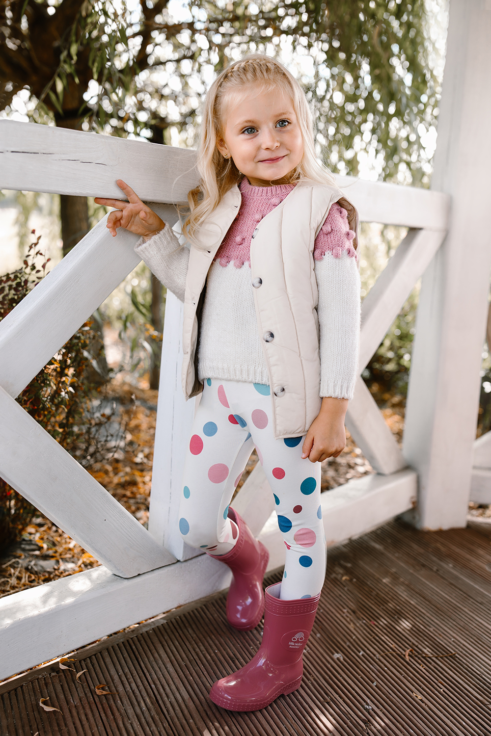 Gummistiefel / Regenstiefel Sweet Dreams Little Rainbow beere (Gr. 21/22)