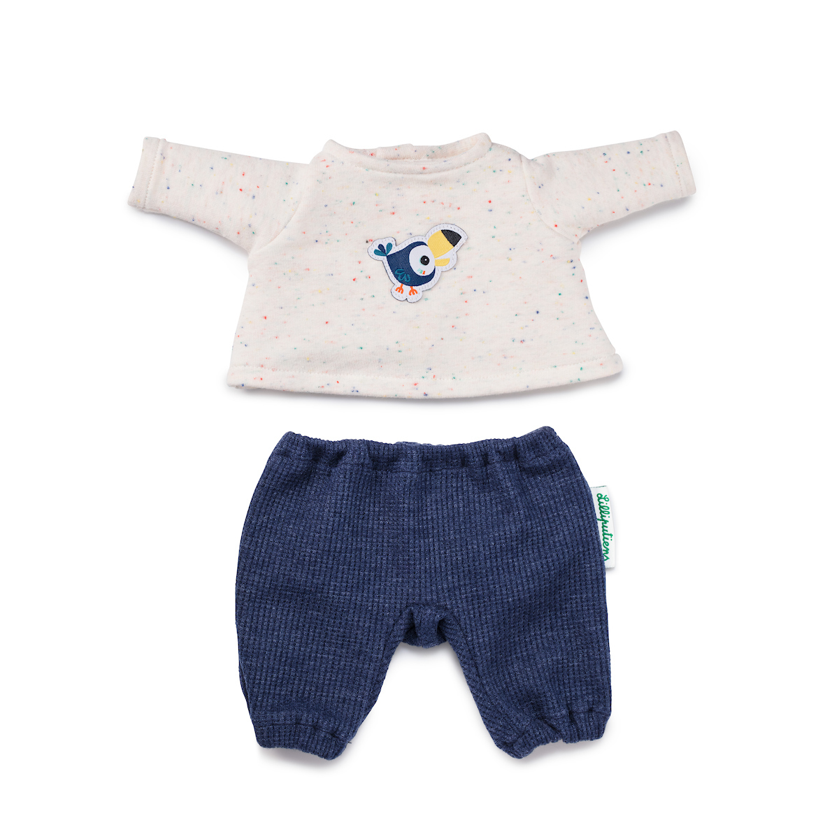Puppenbekleidung für Babypuppen 2-Teiler Tukan Pablo (36 cm) 