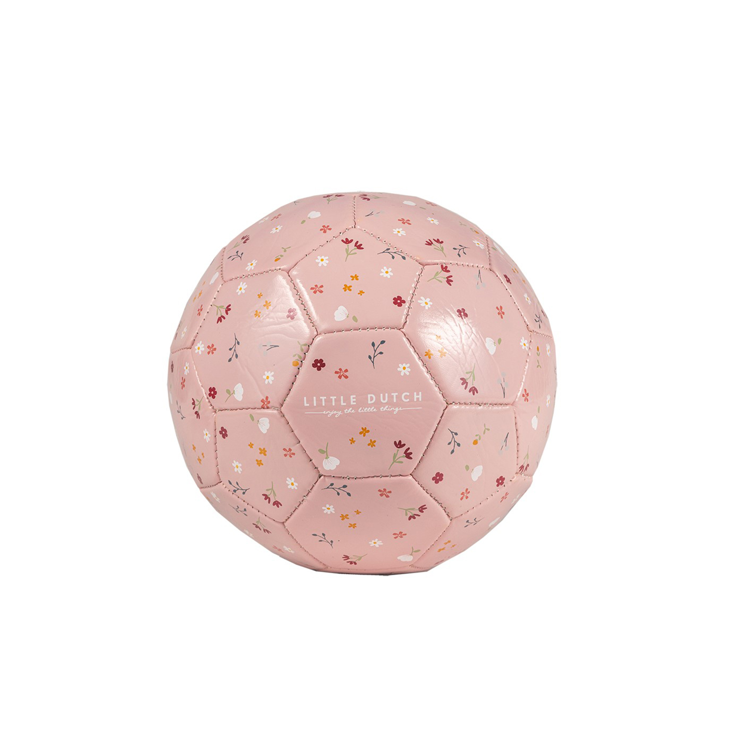 Miniball / Fußball Flowers & Butterflies rosa