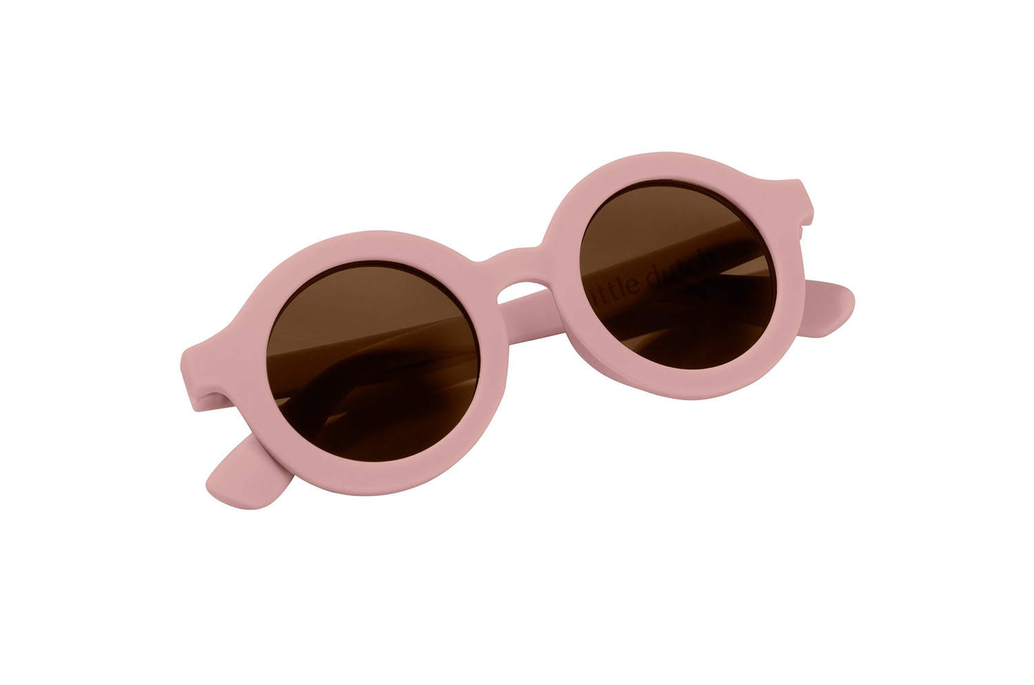 Kindersonnenbrille rund - hellrosa