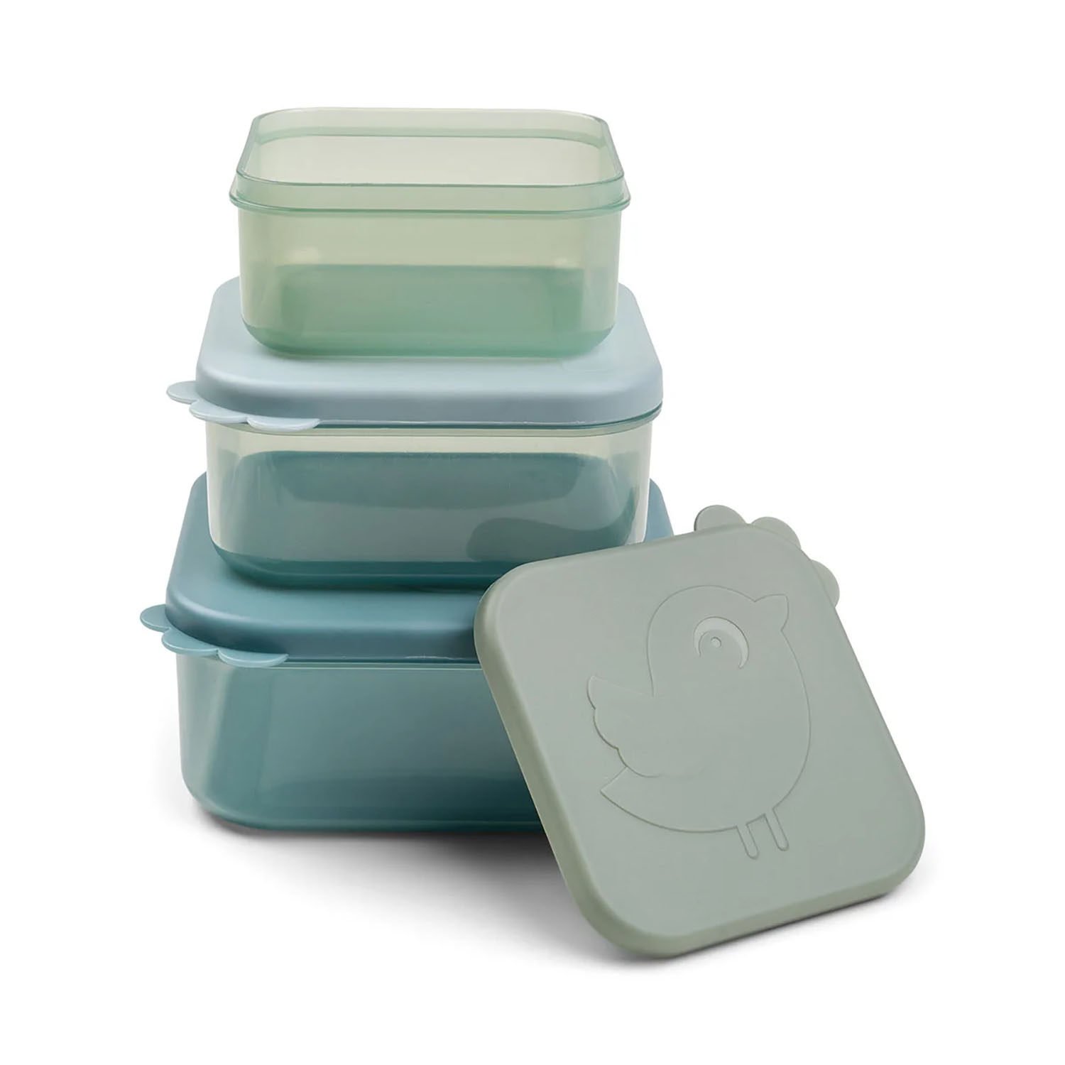Snackdosen 3er Set Deer Friends blau Snackdosen 3er Set Deer Friends blau