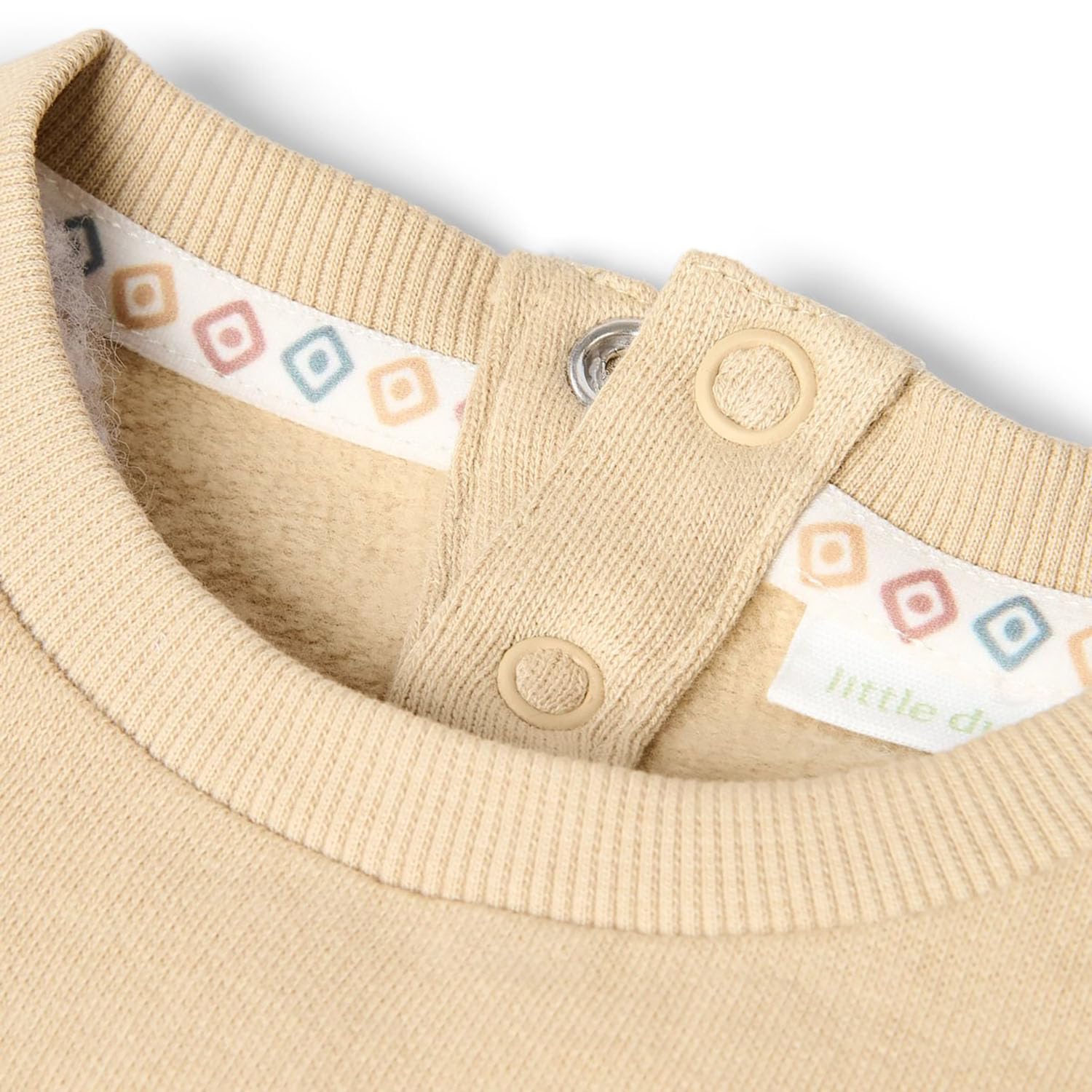 Long Sleeve Shirt / Pullover Warm Taupe - Safari Friends beige (Gr. 74)