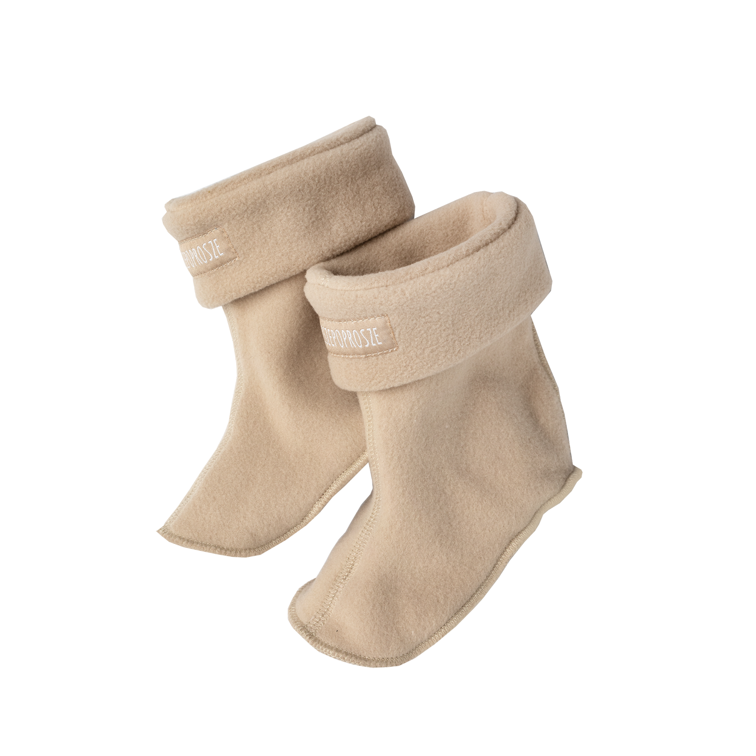 Stiefelsocken / Fleecewärmer nougat (Gr. 19/20) Stiefelsocken / Fleecewärmer nougat (Gr. 19/20)