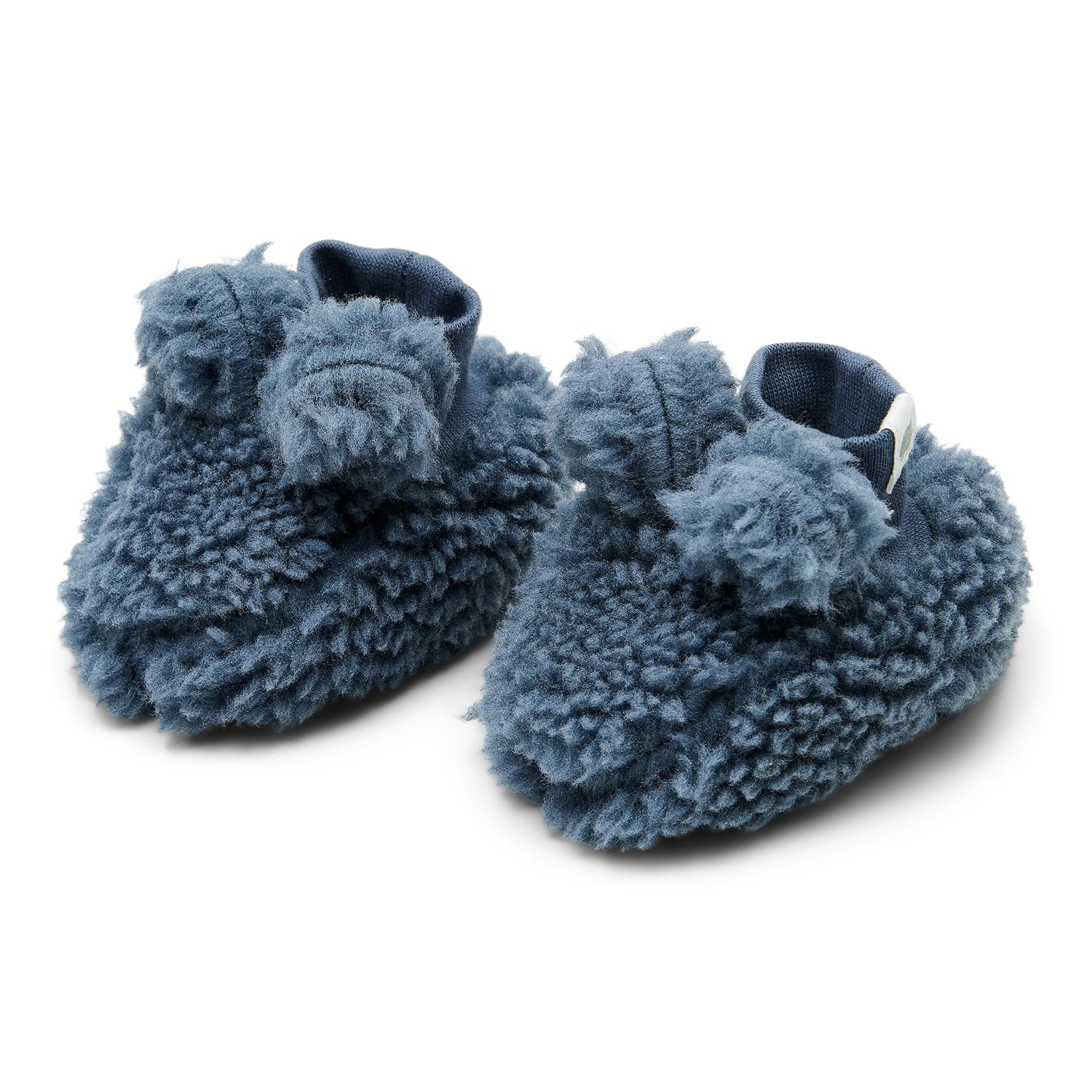 Babyschuhe Teddyfell Stone Blue - Newborn Naturals blau (Gr. 0-3 Monate)