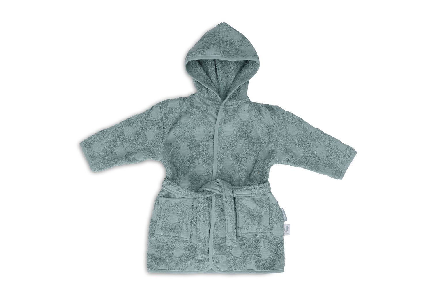 Bademantel - Miffy Jacquard sea green (3-4 Jahre)