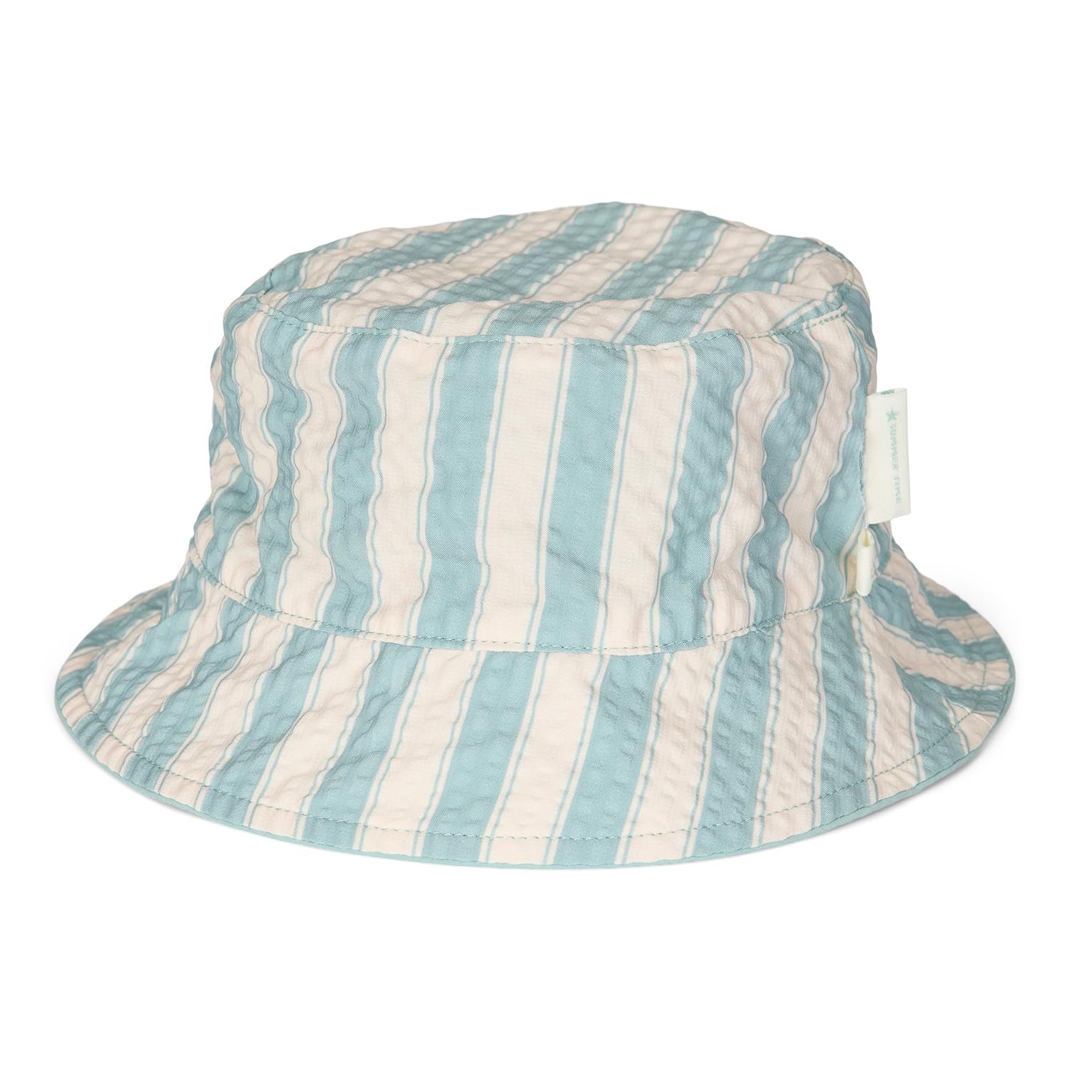 Sonnenhut wendbar - Ocean Surfe Blue grün / weiß (Gr. 0-12 Monate)