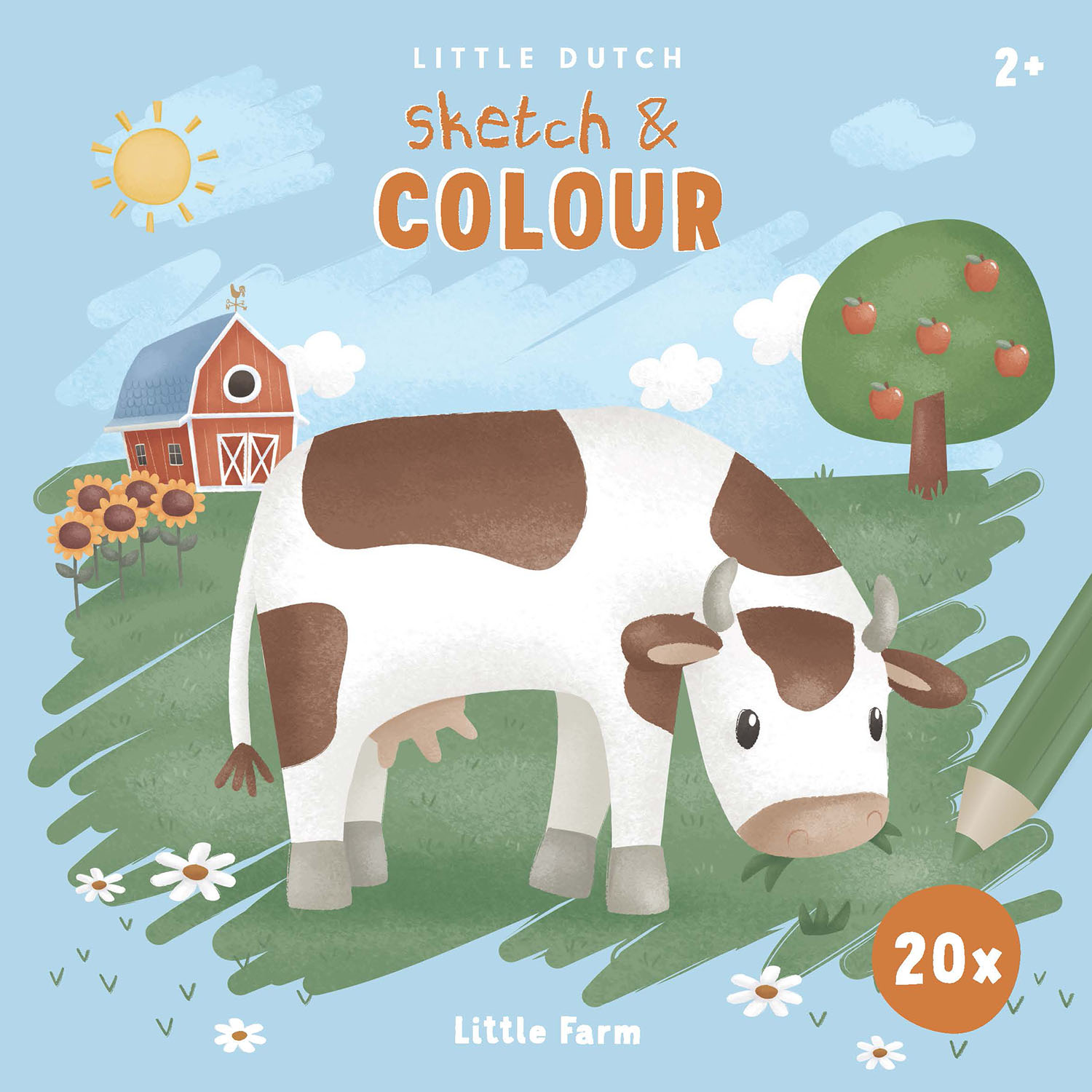 Malbuch / Colouring Book Little Farm