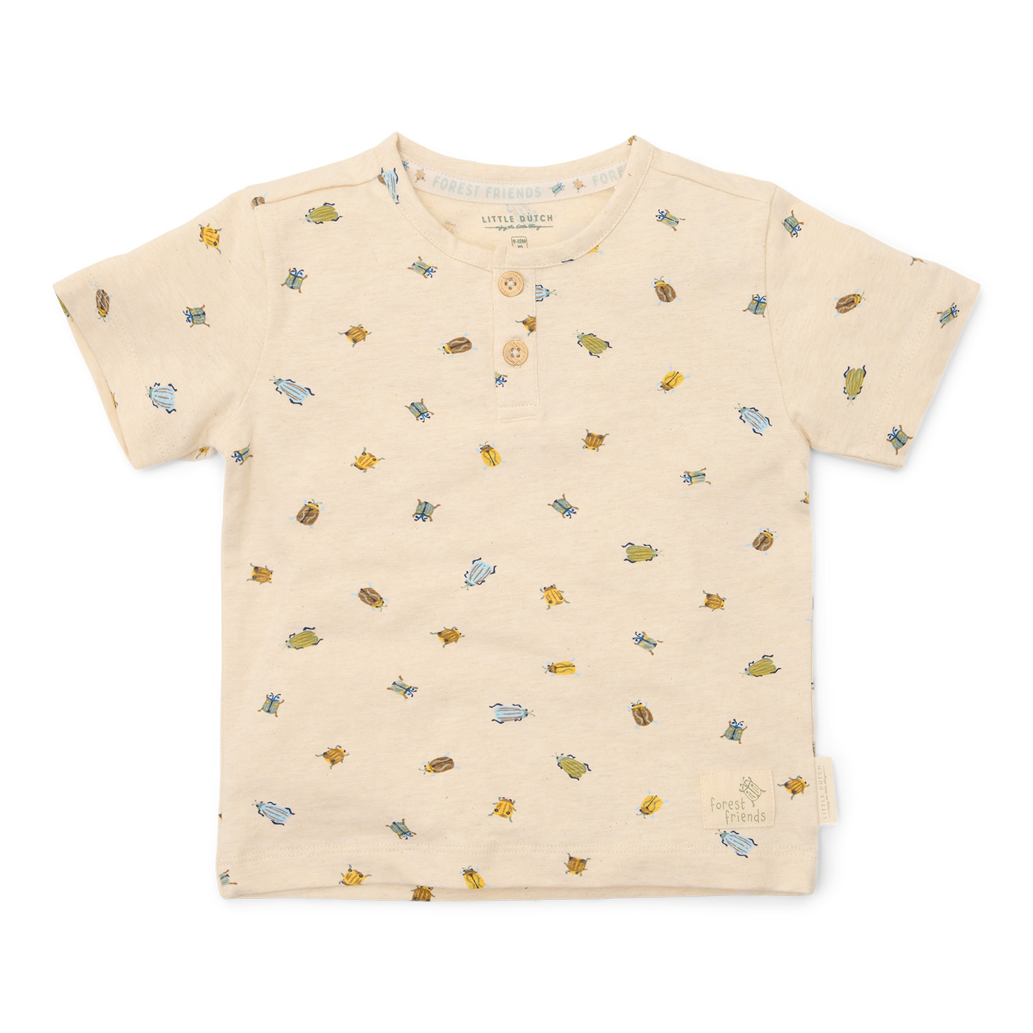 T-Shirt mit Käfern - Forest Friends sand (Gr. 74) T-Shirt mit Käfern - Forest Friends sand (Gr. 74)
