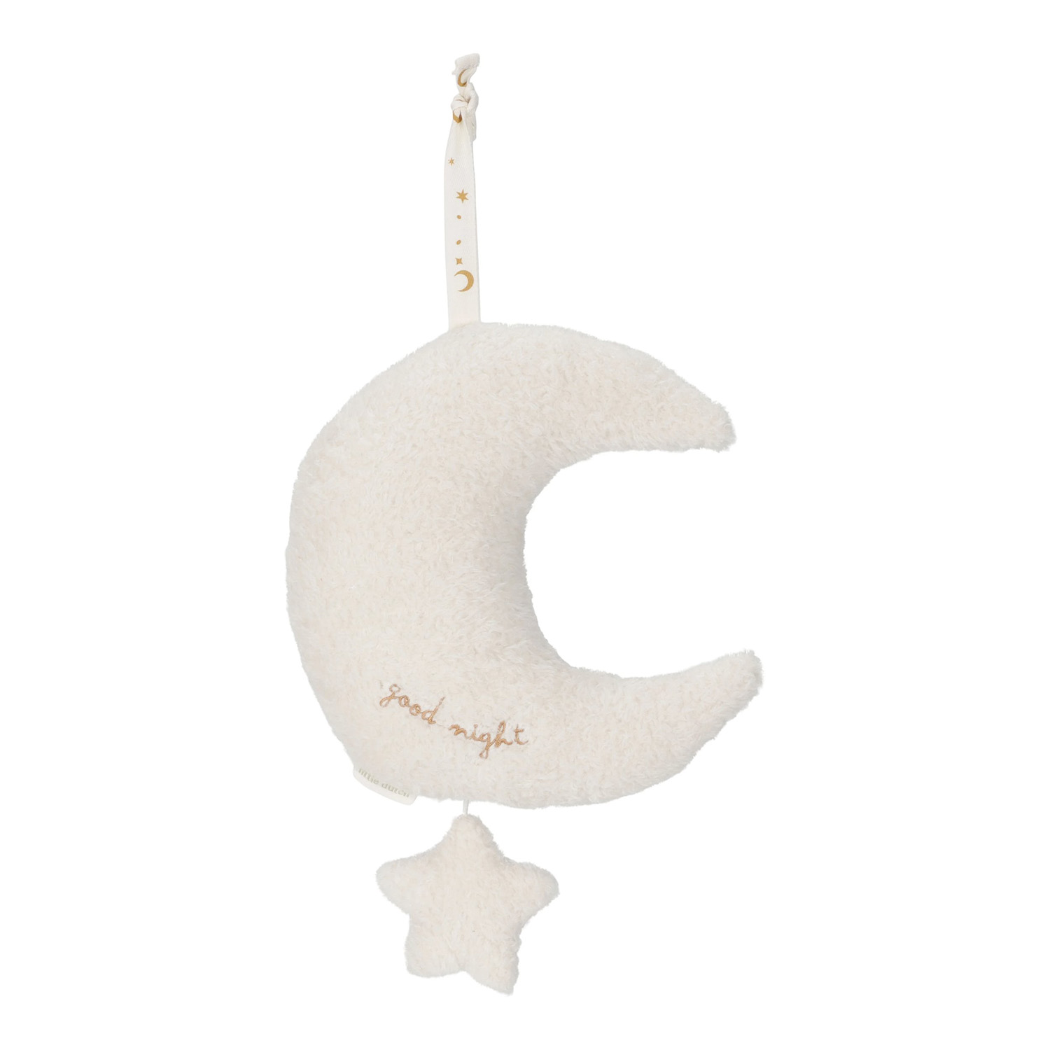 Spieluhr Mond - Newborn Naturals weiß
