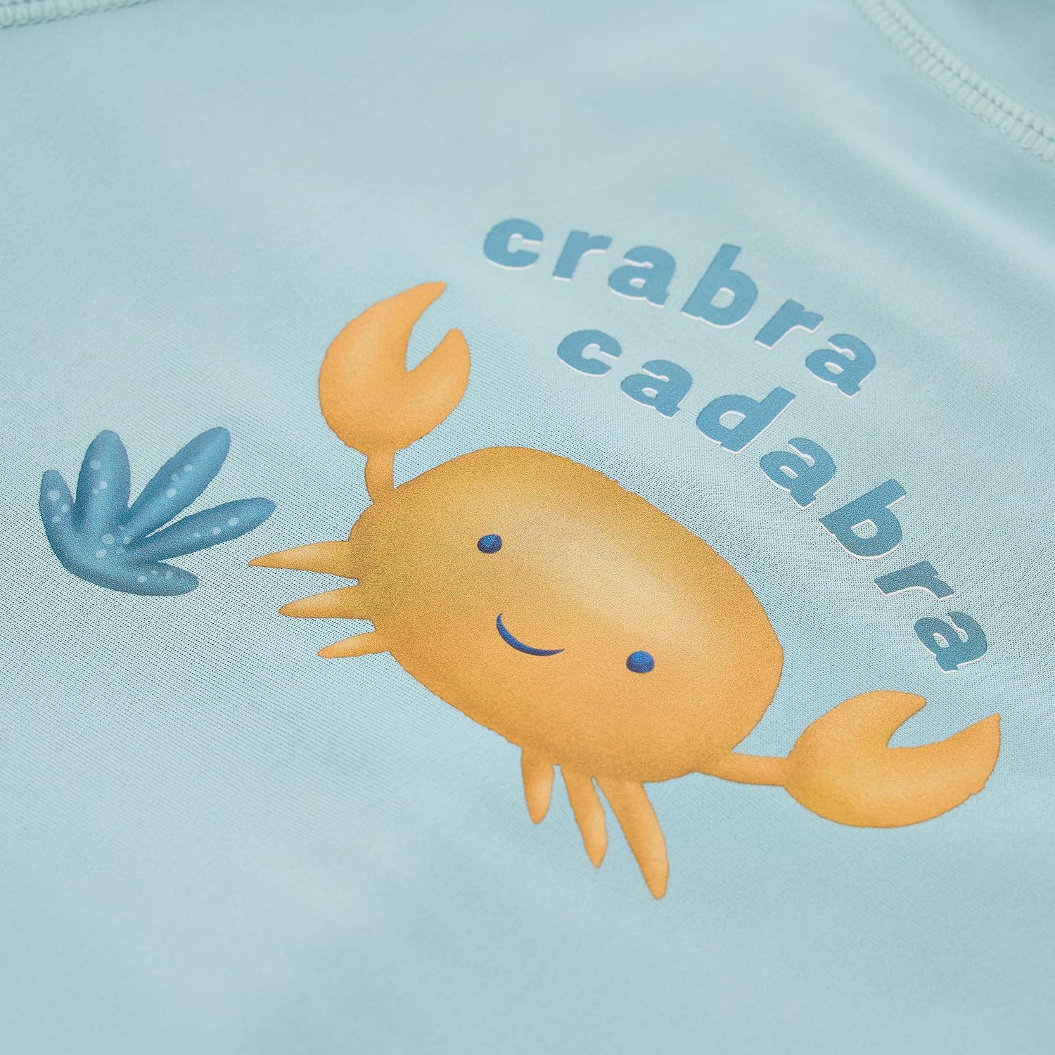 Schwimmshirt kurzarm Krabbe - Ocean Breeze grün (Gr. 62/68)