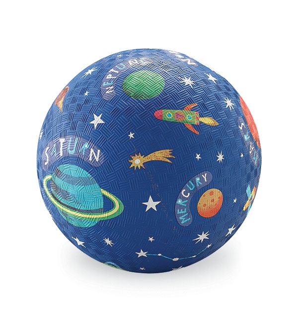 Naturkautschuk Ball Weltraum dunkelblau Ø 18 cm