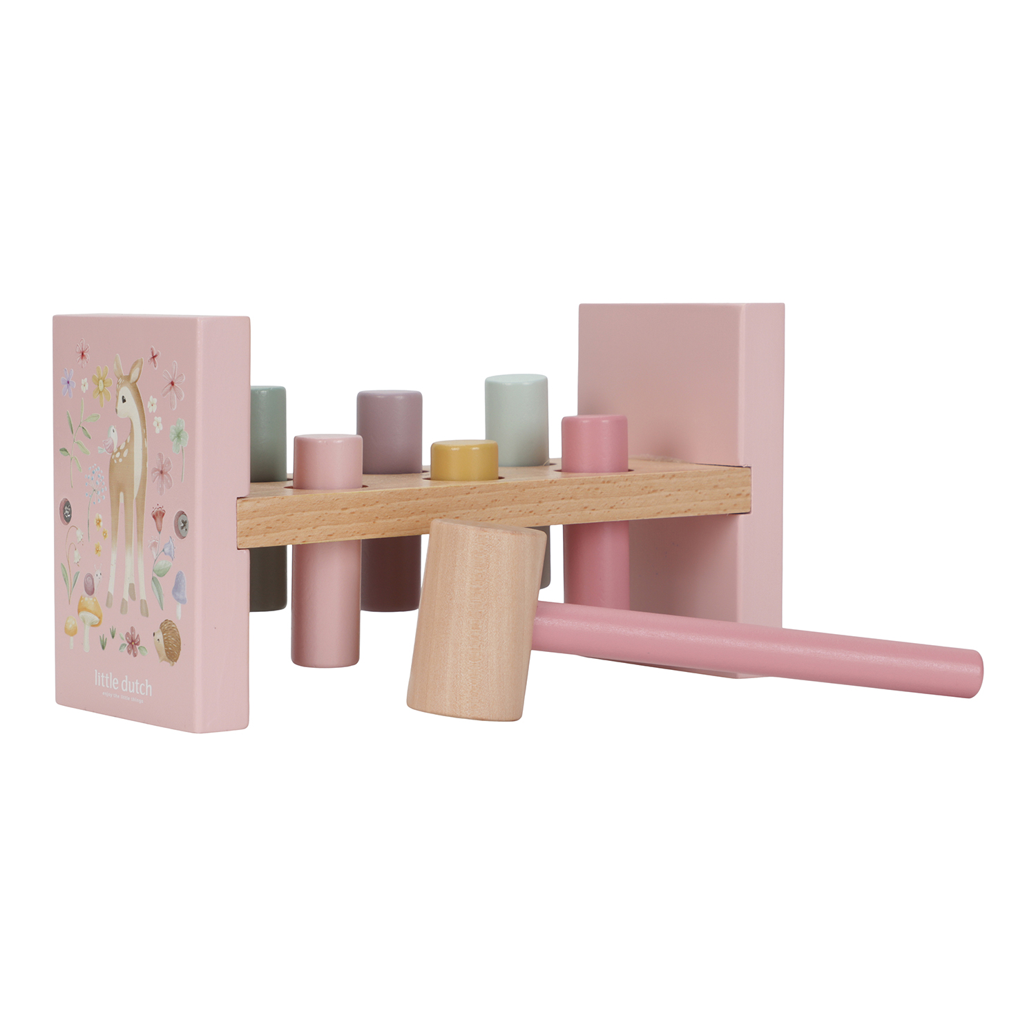 Holz Hammerbank (FSC) - Fairy Garden rosa Holz Hammerbank (FSC) - Fairy Garden rosa