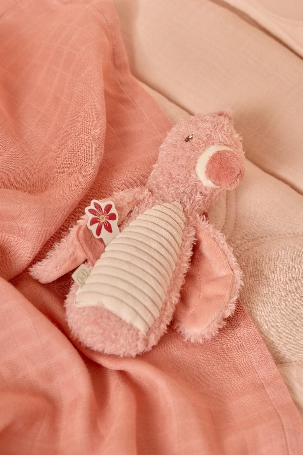 Greifling Rassel Flamingo - Safari Friends rosa