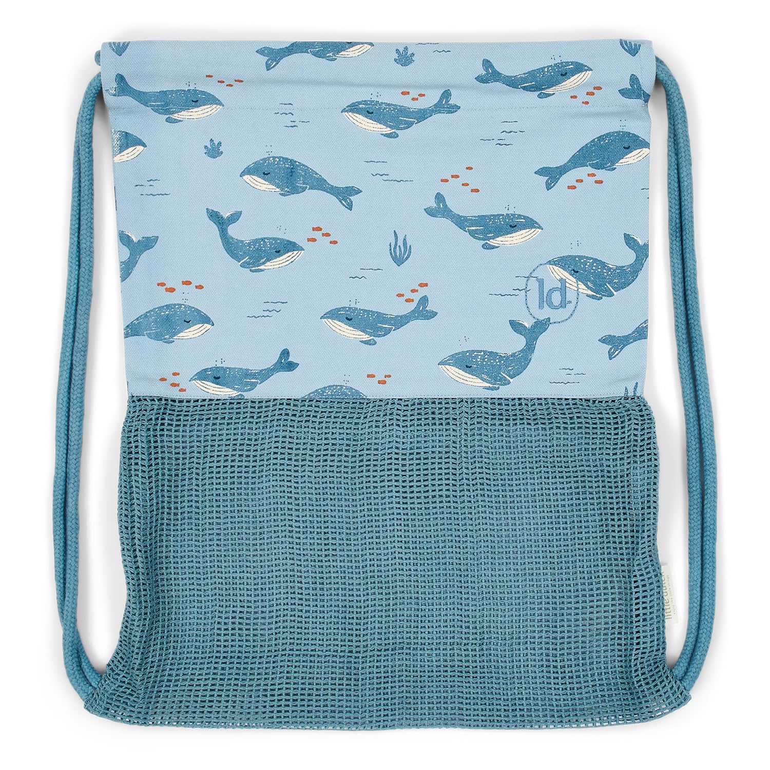 Kinderturnbeutel - Ocean World blau