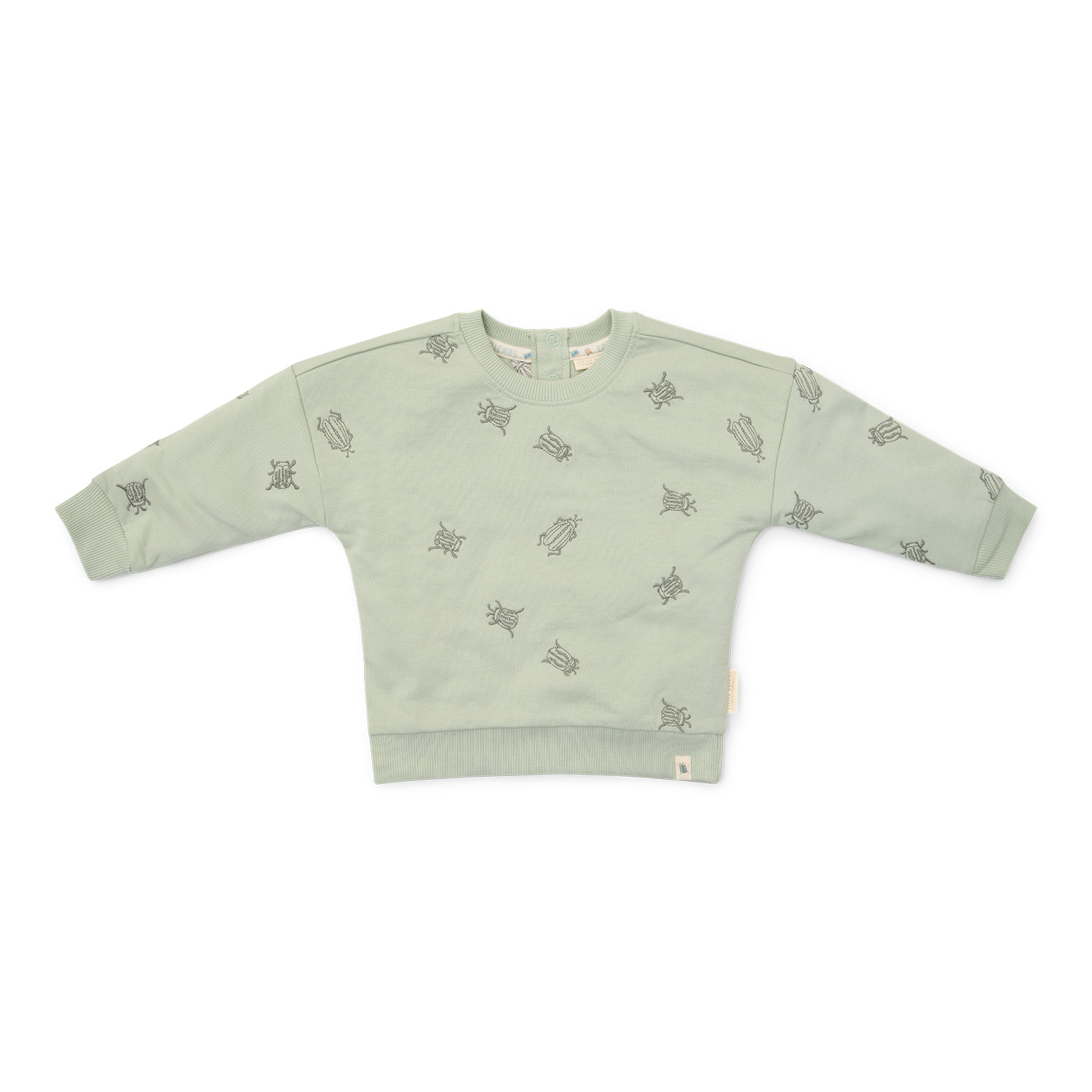 Long Sleeve Shirt / Pullover mit Käfern - Forest Friends mint (Gr. 74) Long Sleeve Shirt / Pullover mit Käfern - Forest Friends mint (Gr. 74)